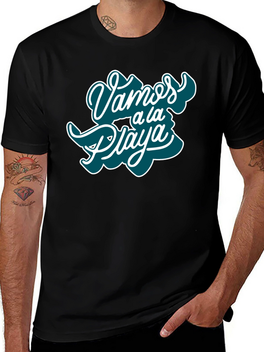Vamos a la Playa T-Shirt - Stylish Vacation Tee
