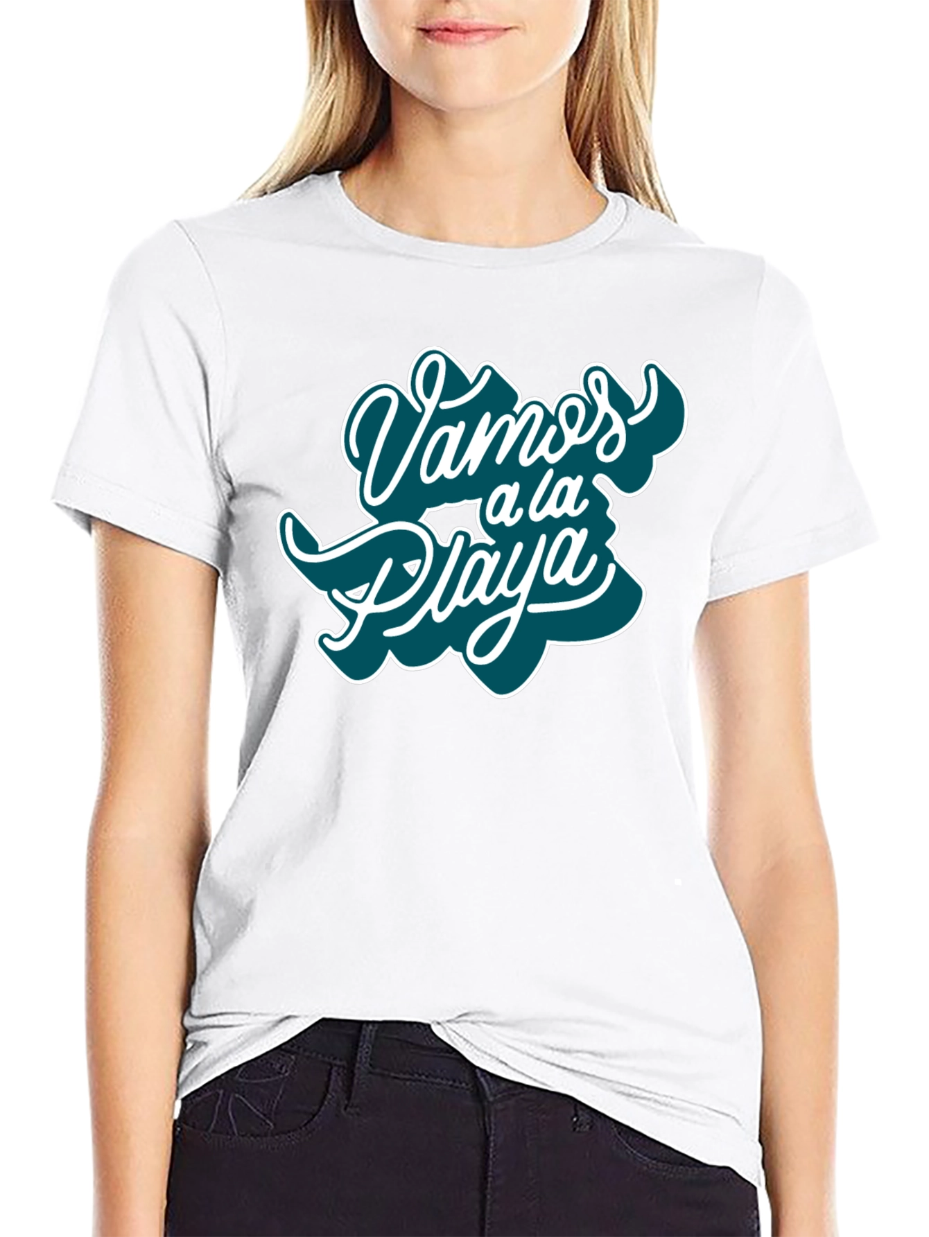 Vamos a la Playa T-Shirt - Stylish Vacation Tee