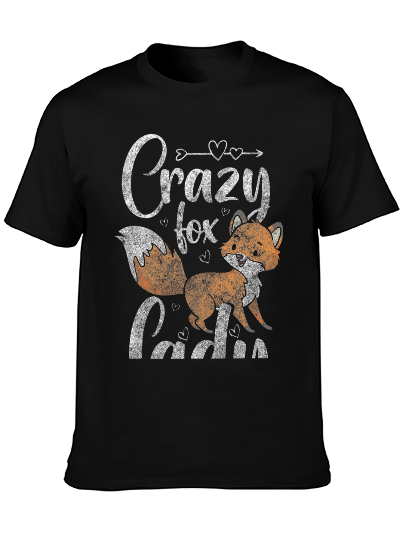 Crazy Fox Lady Graphic Tee