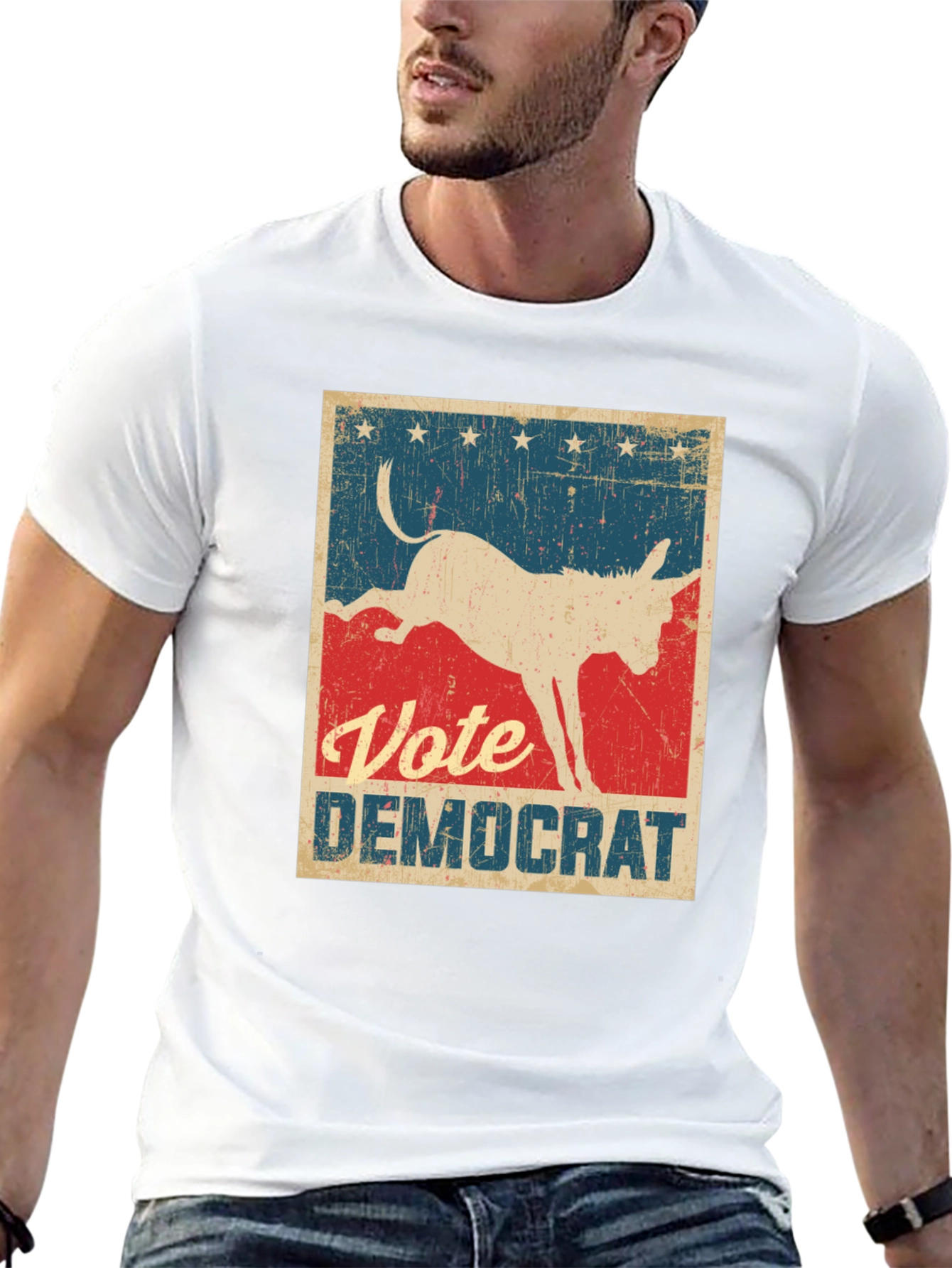 Vote Democrat Donkey T-Shirt