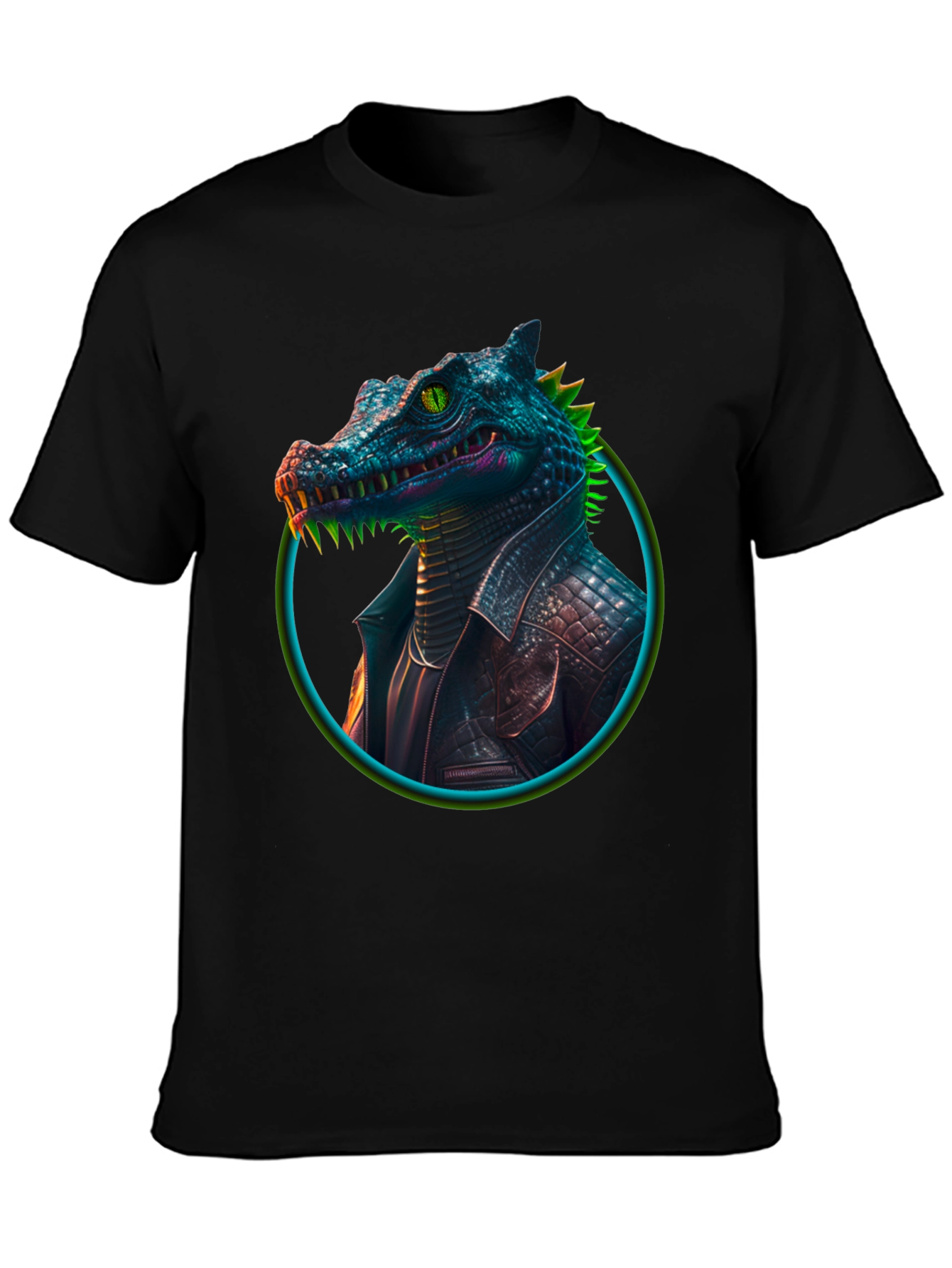 Cool Crocodile T-Shirt - Reptile Graphic Tee