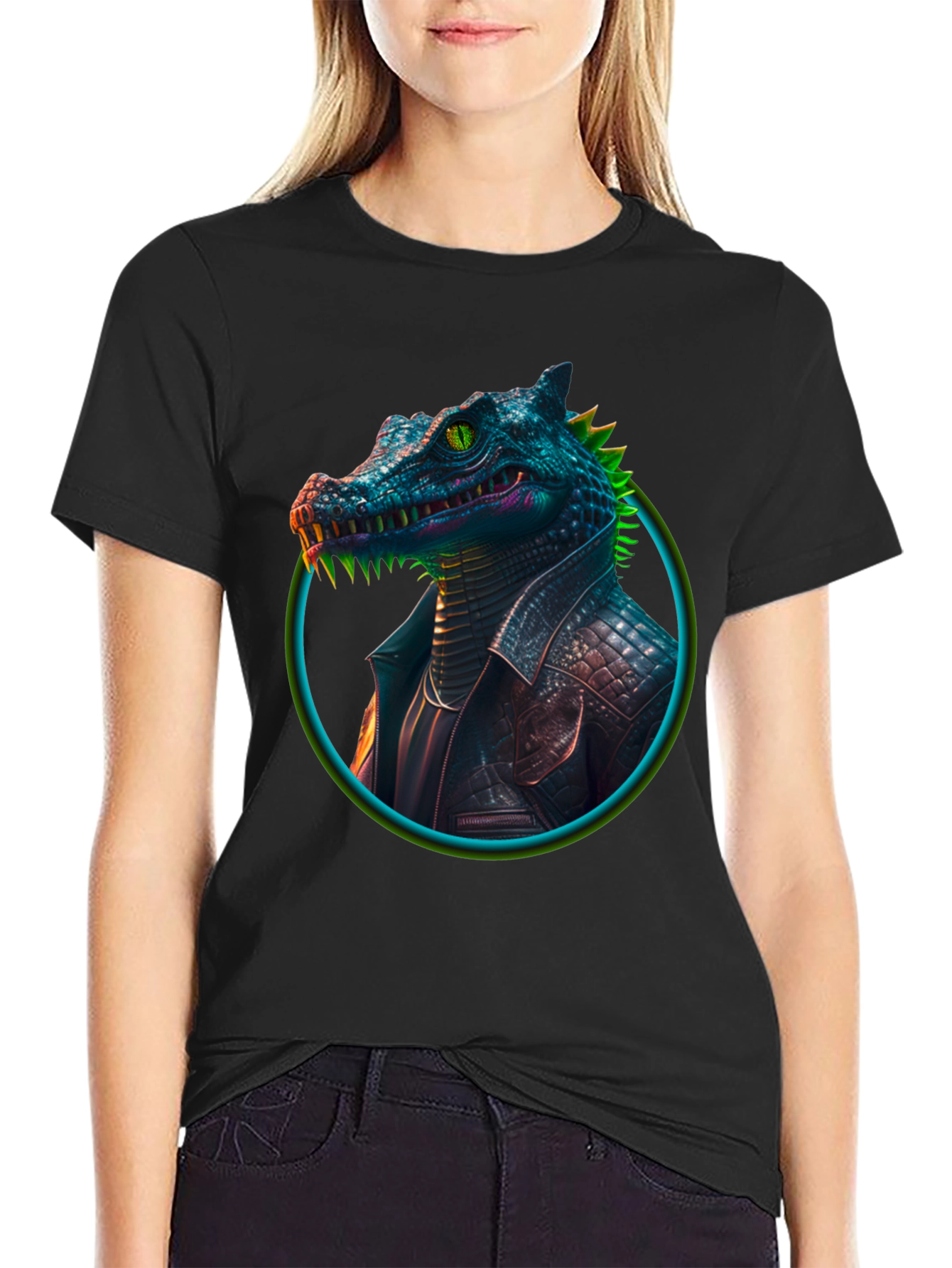Cool Crocodile T-Shirt - Reptile Graphic Tee
