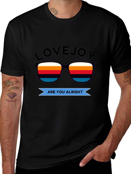 Lovejoy Are You Alright Black T-Shirt