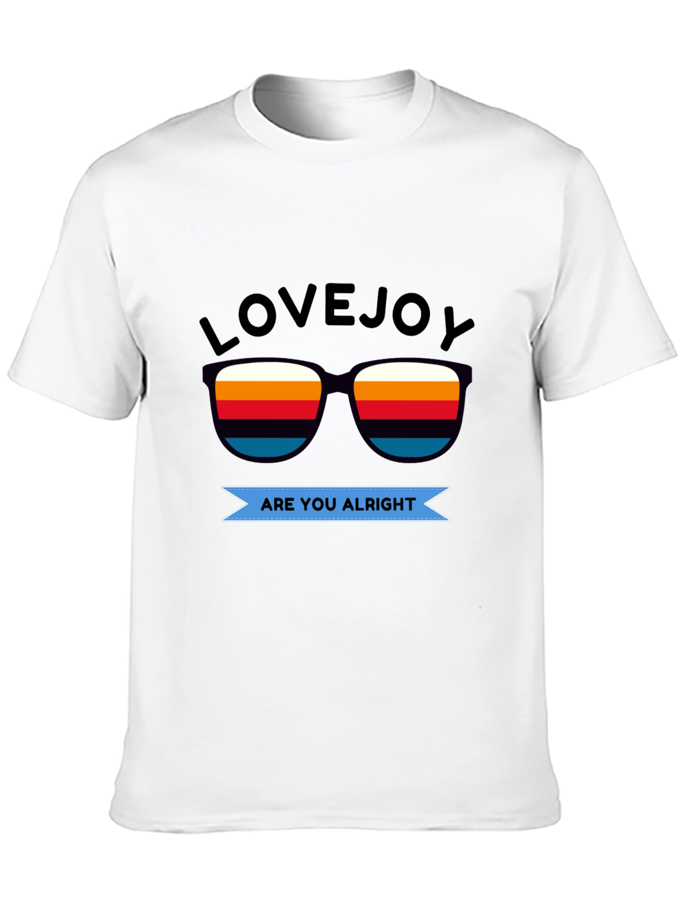 Lovejoy Are You Alright Black T-Shirt