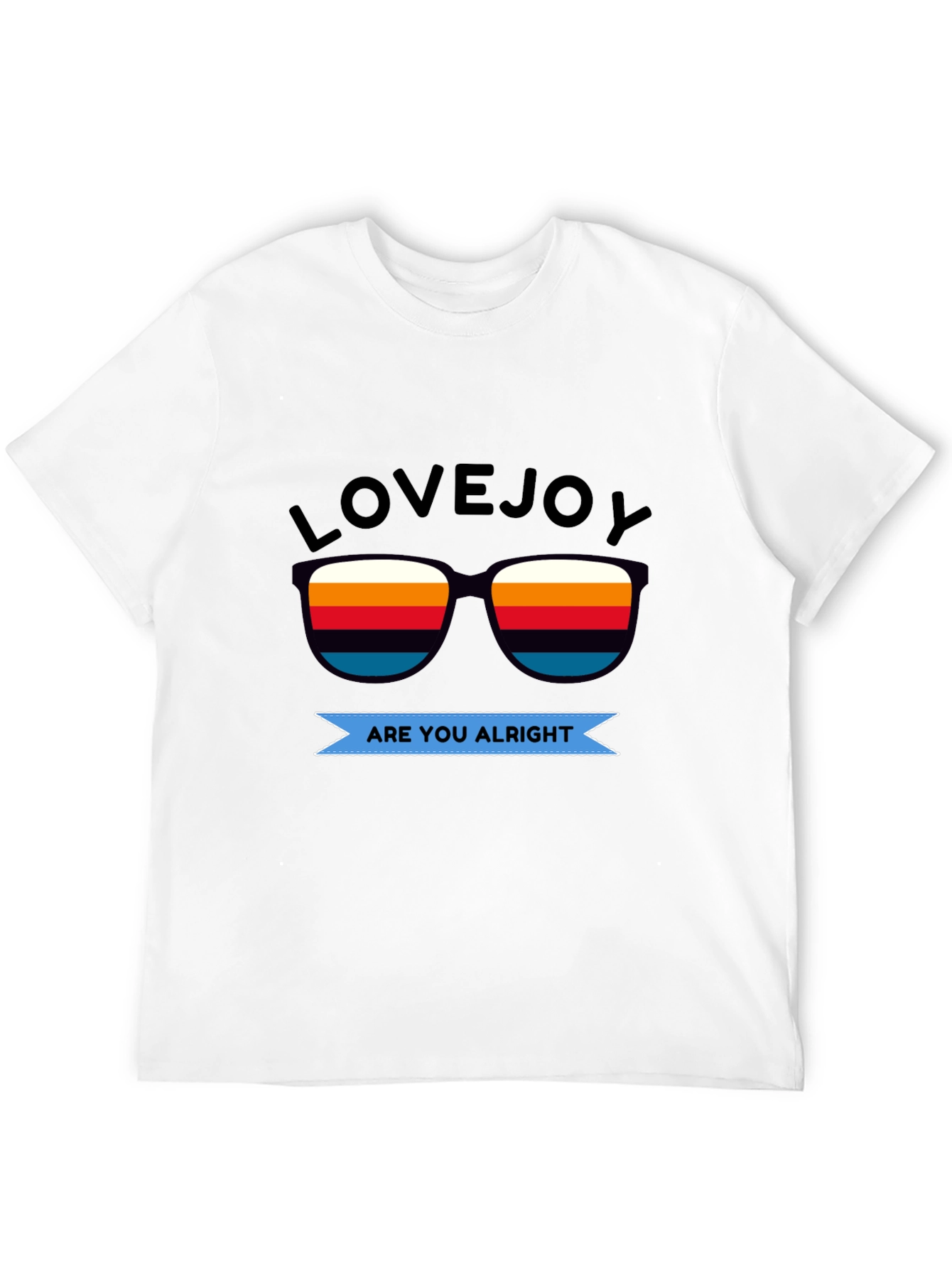 Lovejoy Are You Alright Black T-Shirt