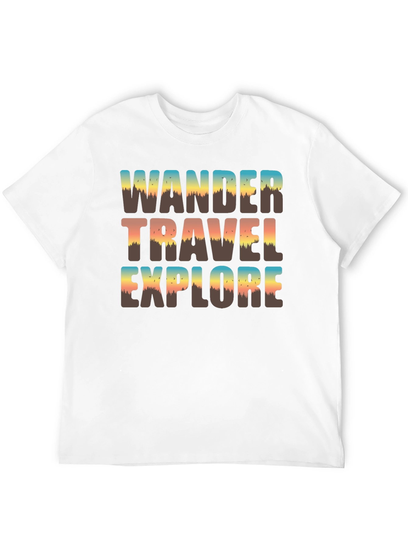 Wander Travel Explore Graphic Tee