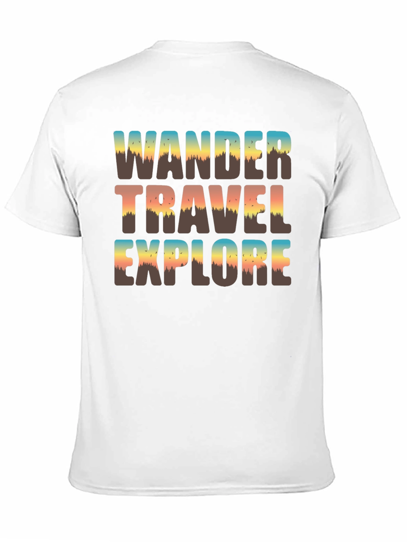 Wander Travel Explore Graphic Tee