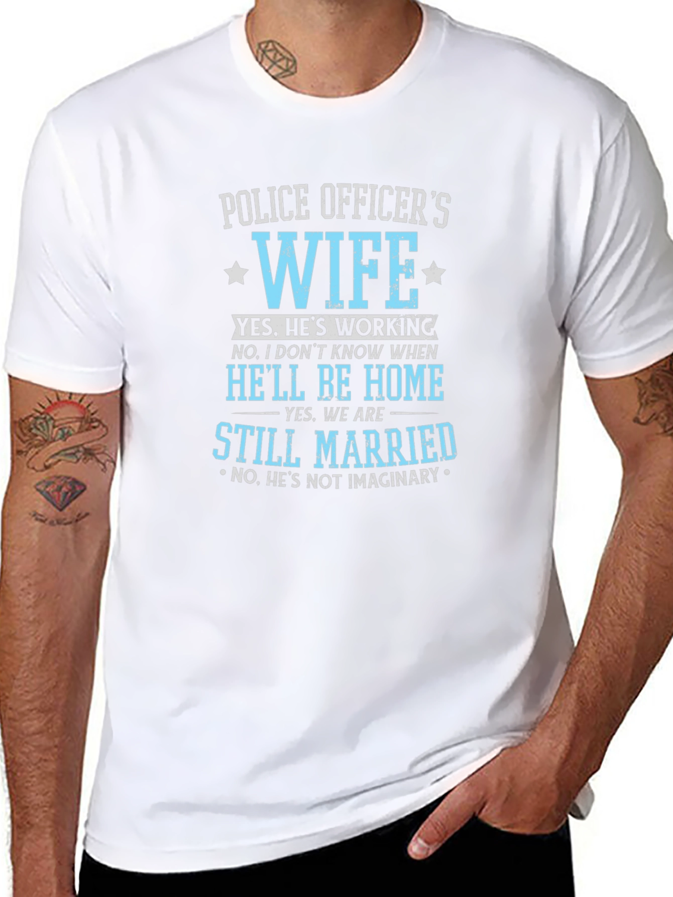 Police Officers Wife T-Shirt