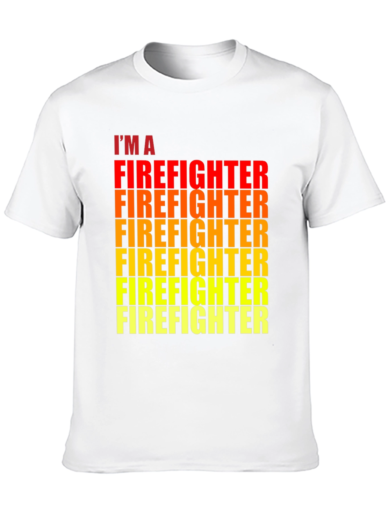 Im A Firefighter Black Graphic Tee