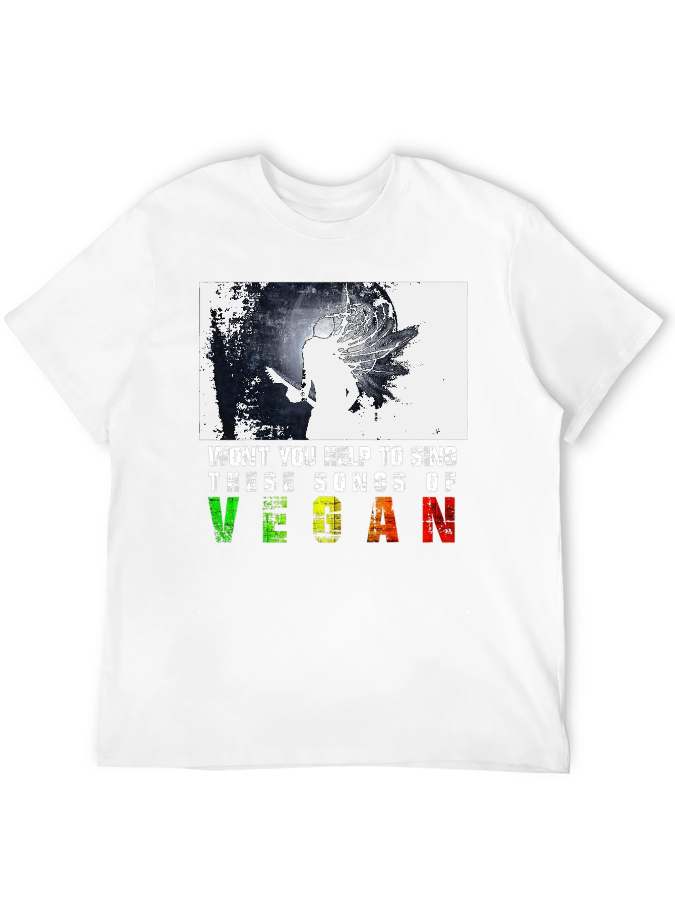 Vegan Songs T-Shirt: Music & Animal Lovers!