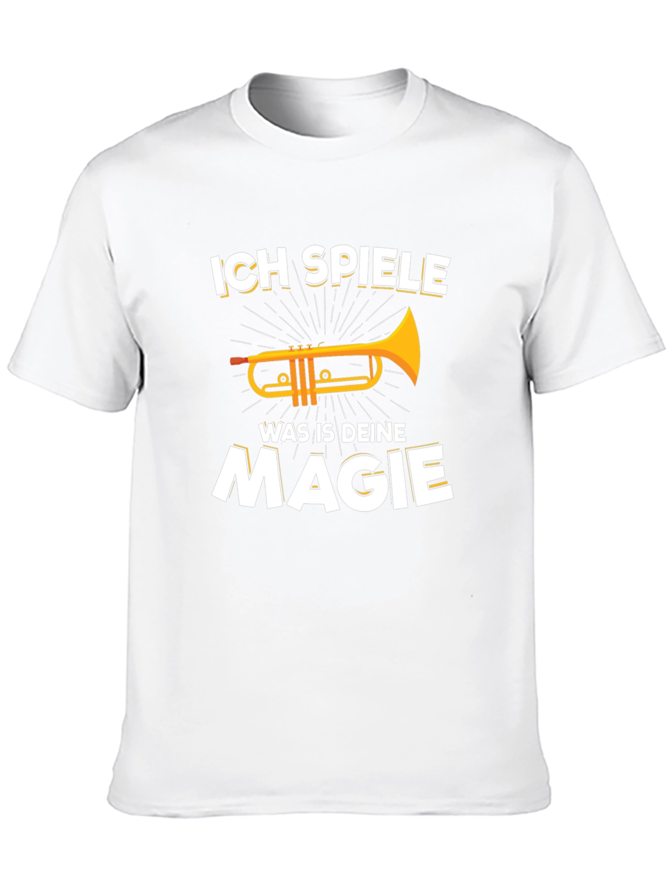 Ich Spiele Was Ist Deine Magie Trumpet T-Shirt