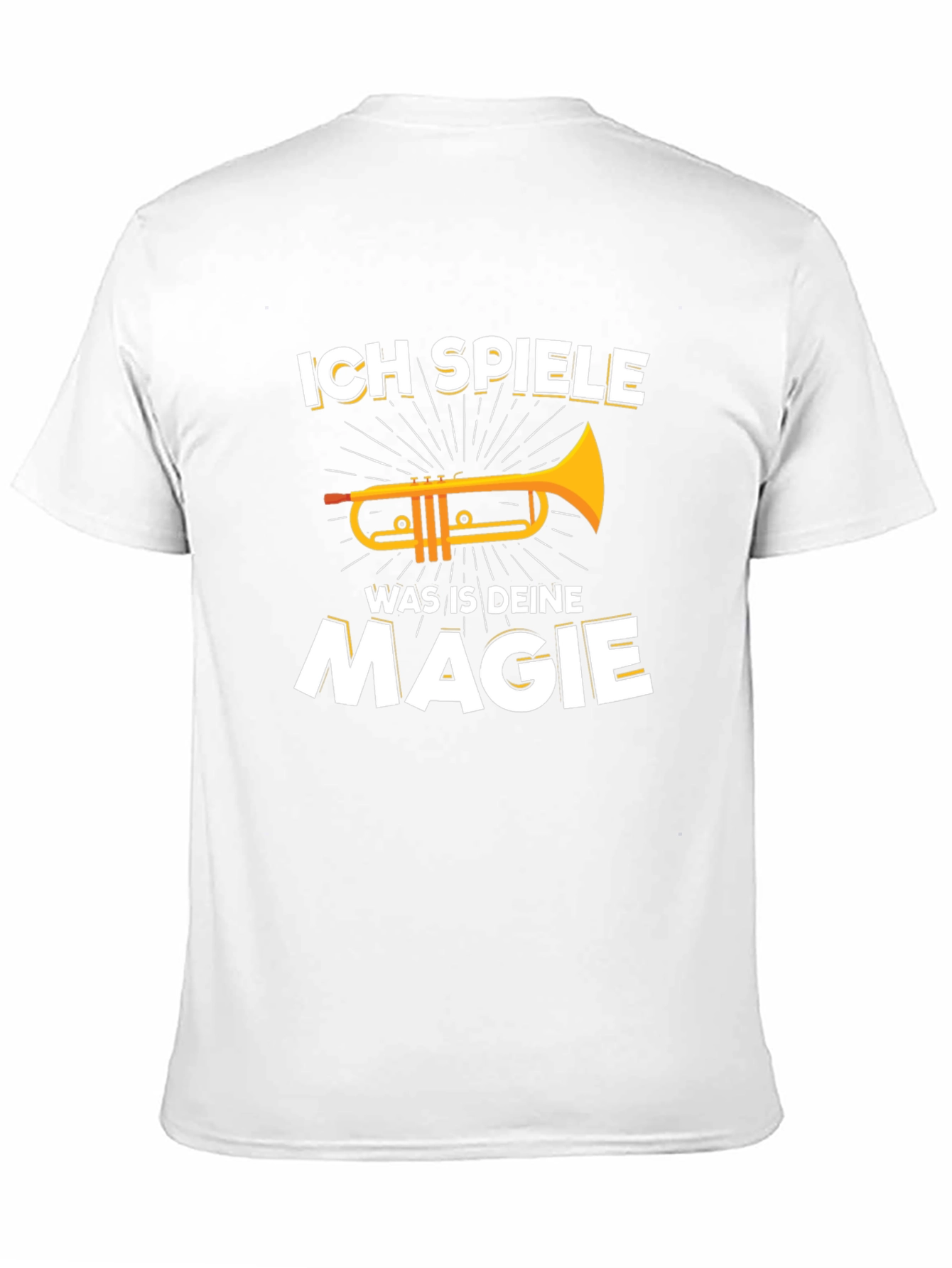 Ich Spiele Was Ist Deine Magie Trumpet T-Shirt