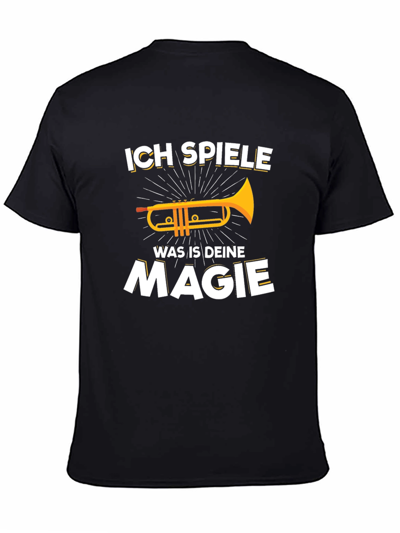 Ich Spiele Was Ist Deine Magie Trumpet T-Shirt
