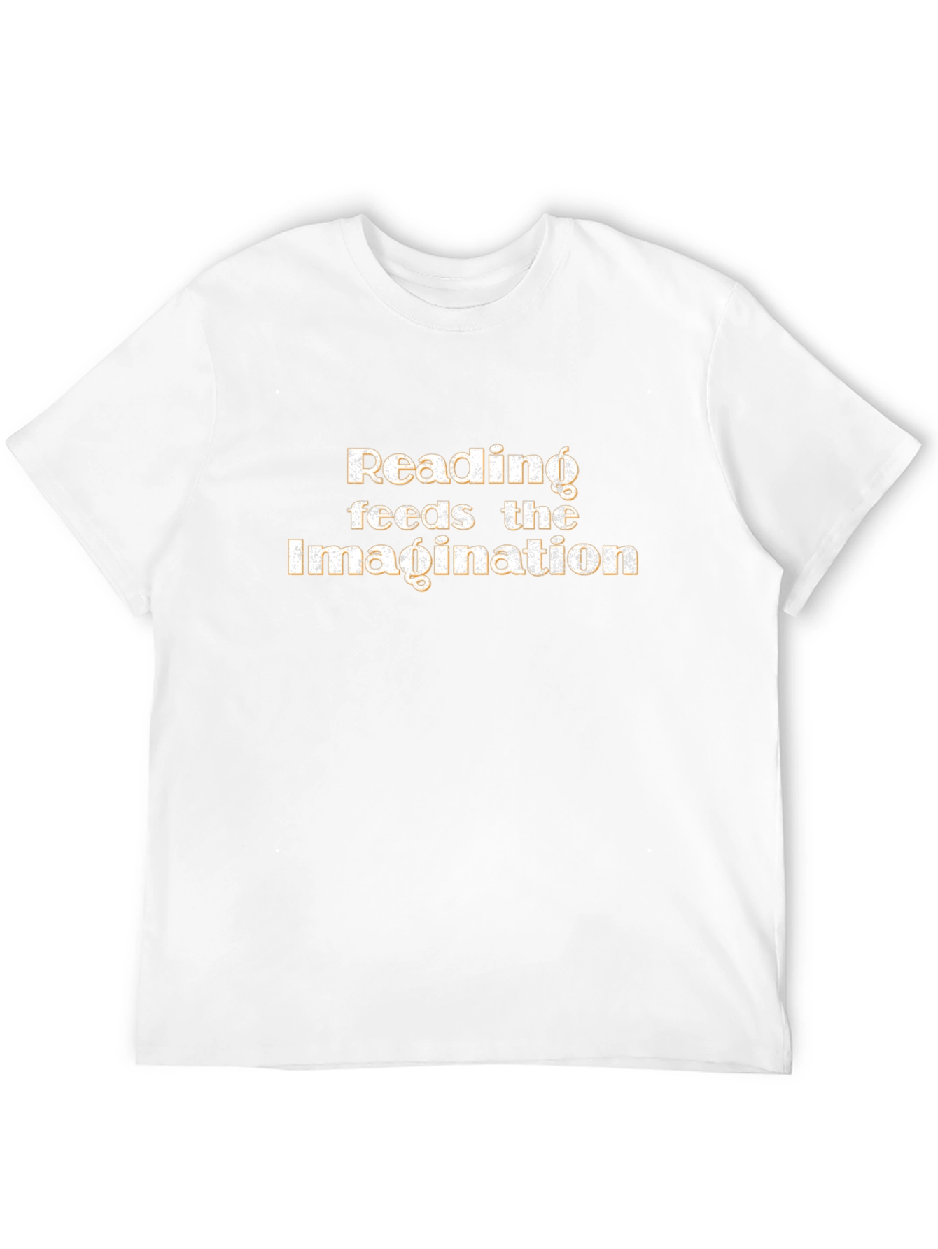 Reading Feeds The Imagination Black Graphic Tee