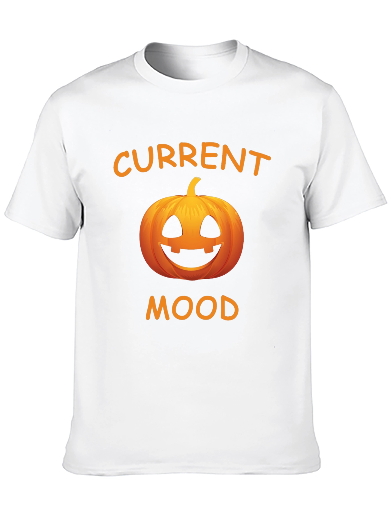 Current Mood Pumpkin Graphic T-Shirt