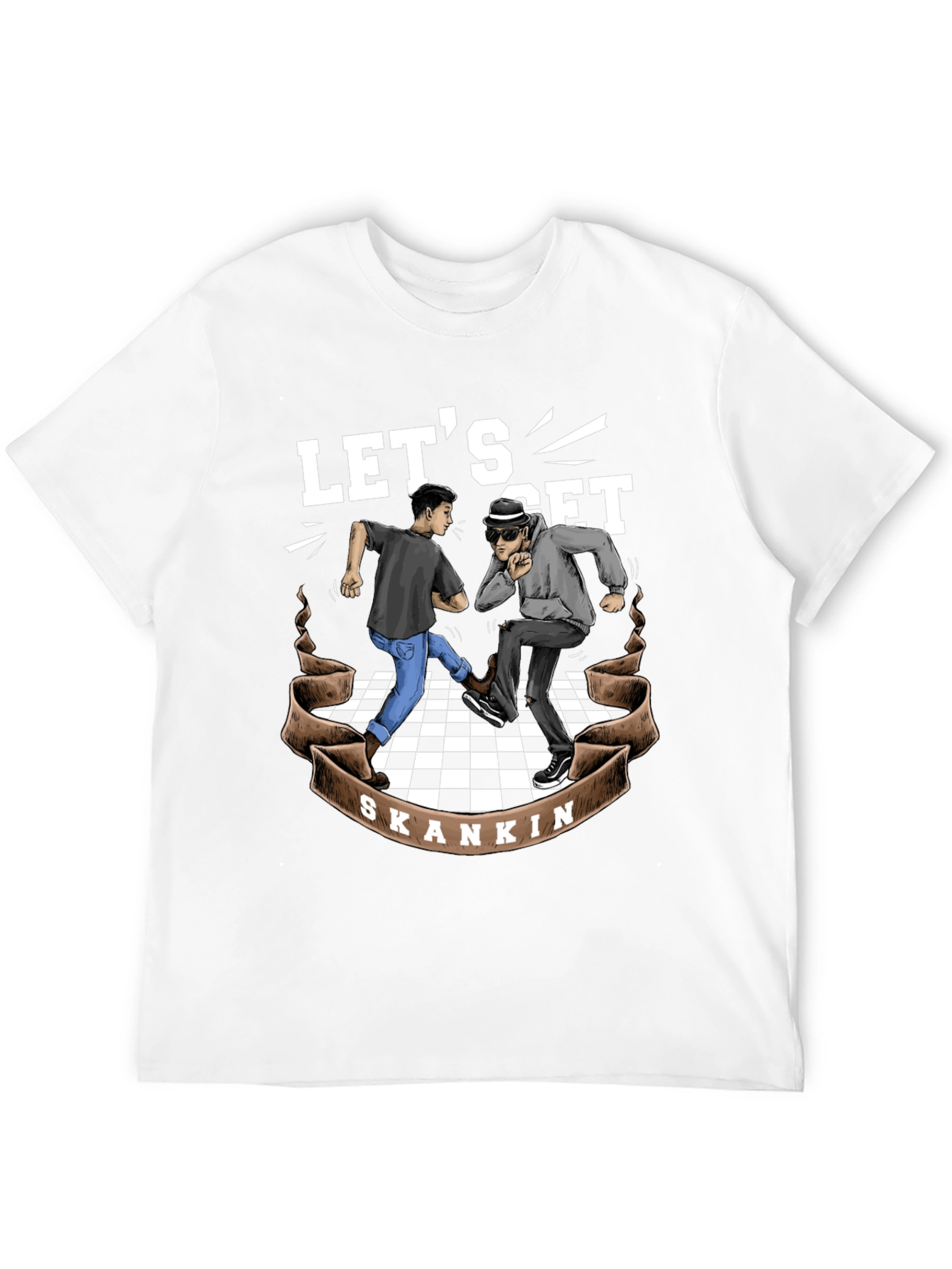 Lets Get Skankin Graphic T-Shirt