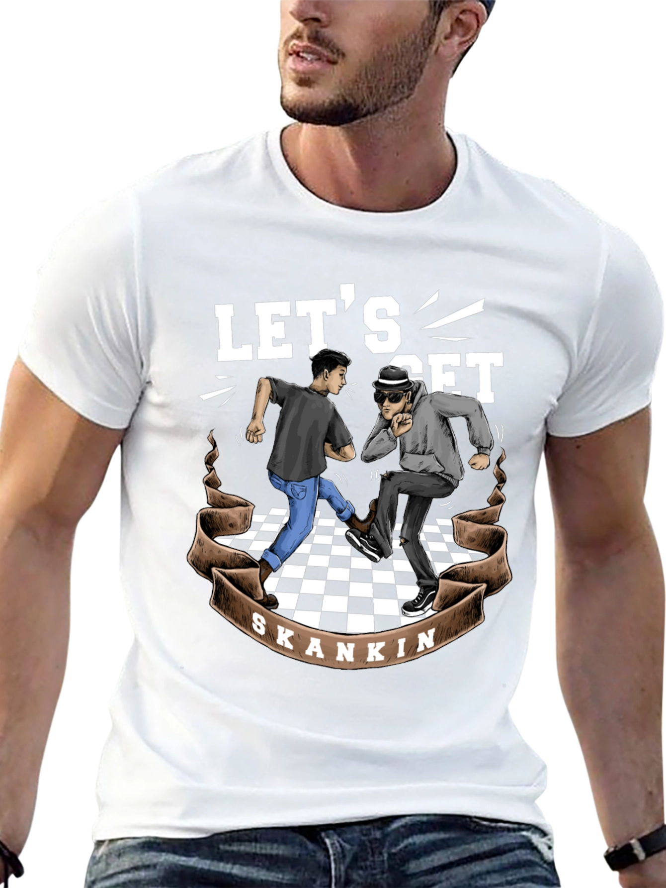 Lets Get Skankin Graphic T-Shirt