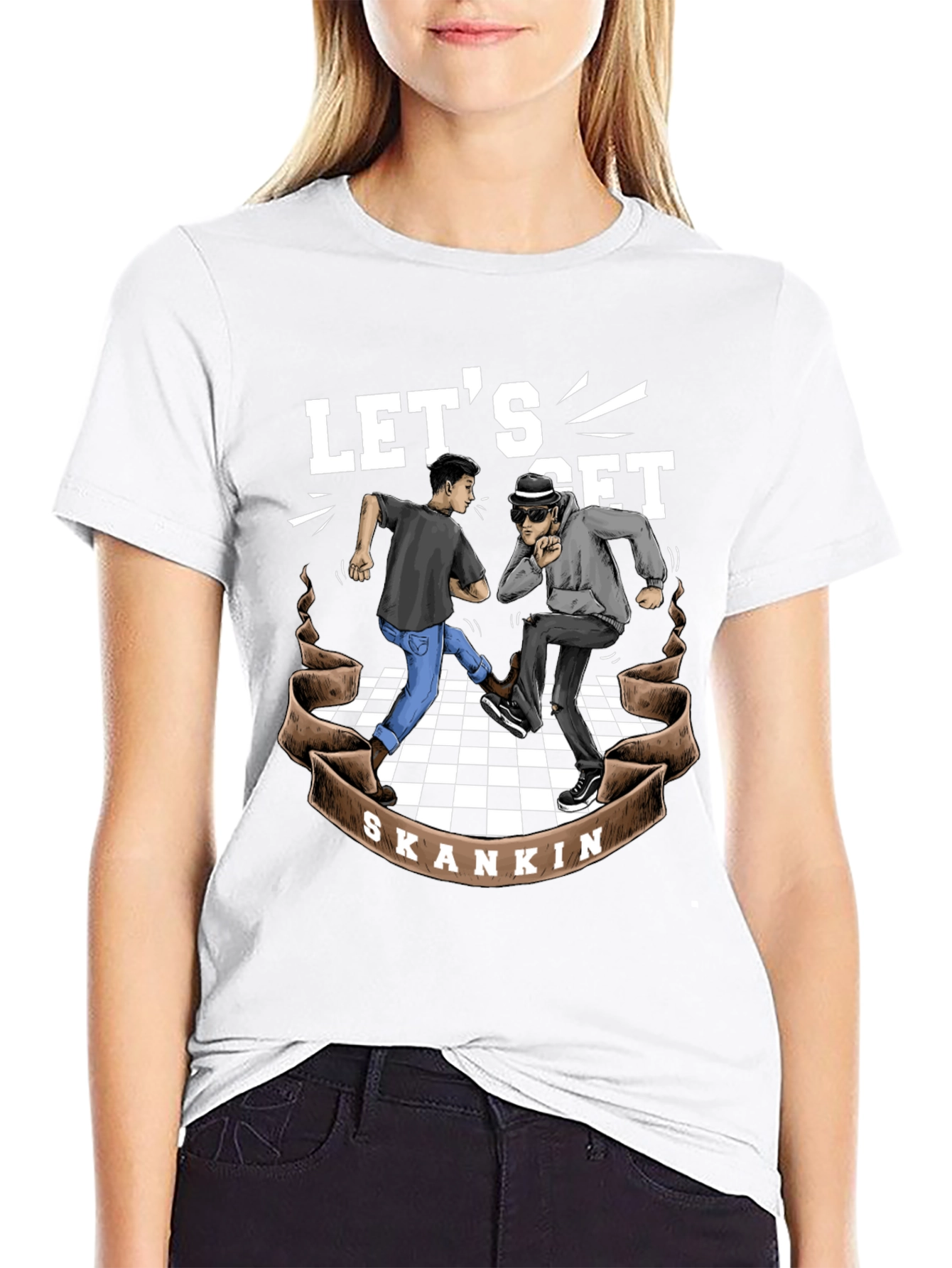 Lets Get Skankin Graphic T-Shirt