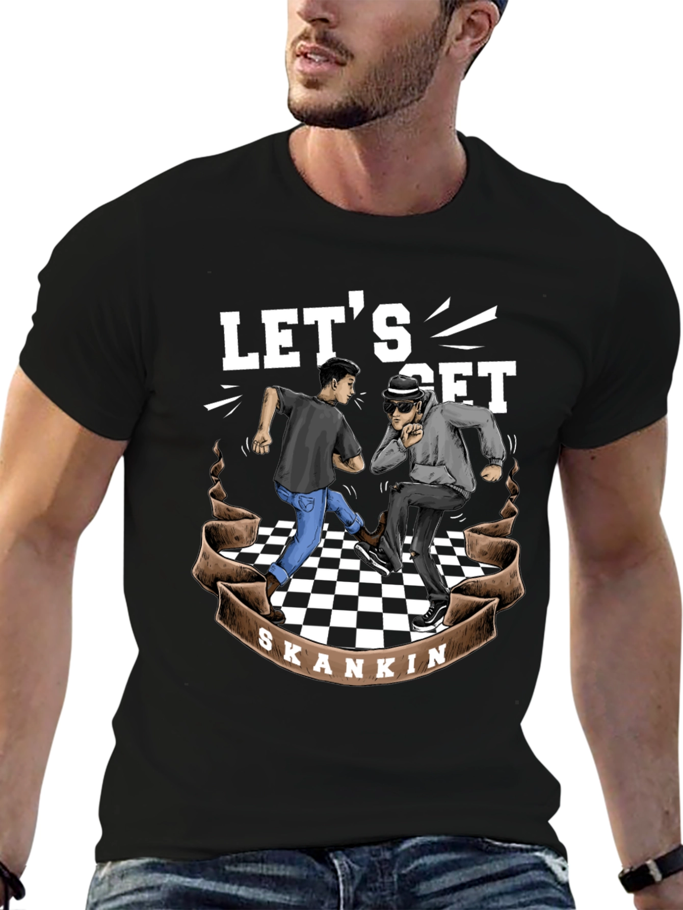 Lets Get Skankin Graphic T-Shirt