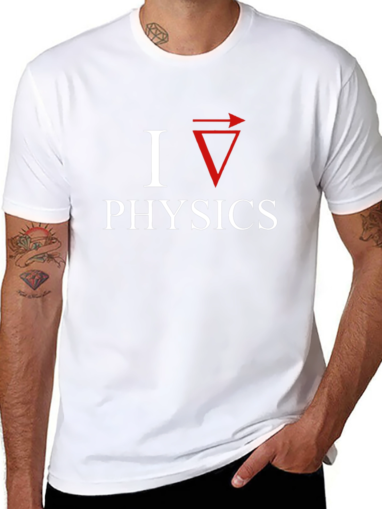 I Love Physics T-Shirt - Funny Science Tee