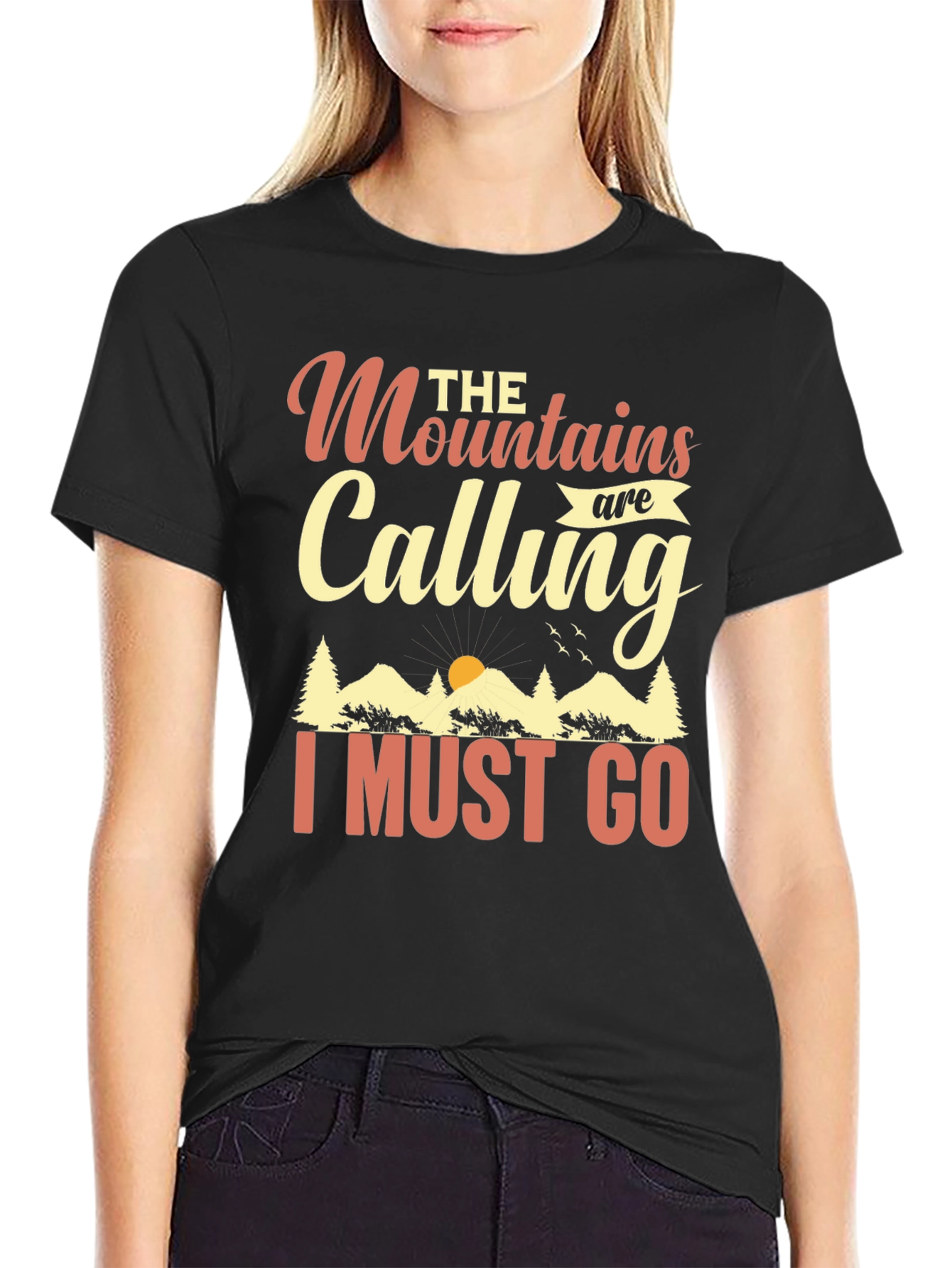 Mountains Calling Tee - Adventure Awaits!