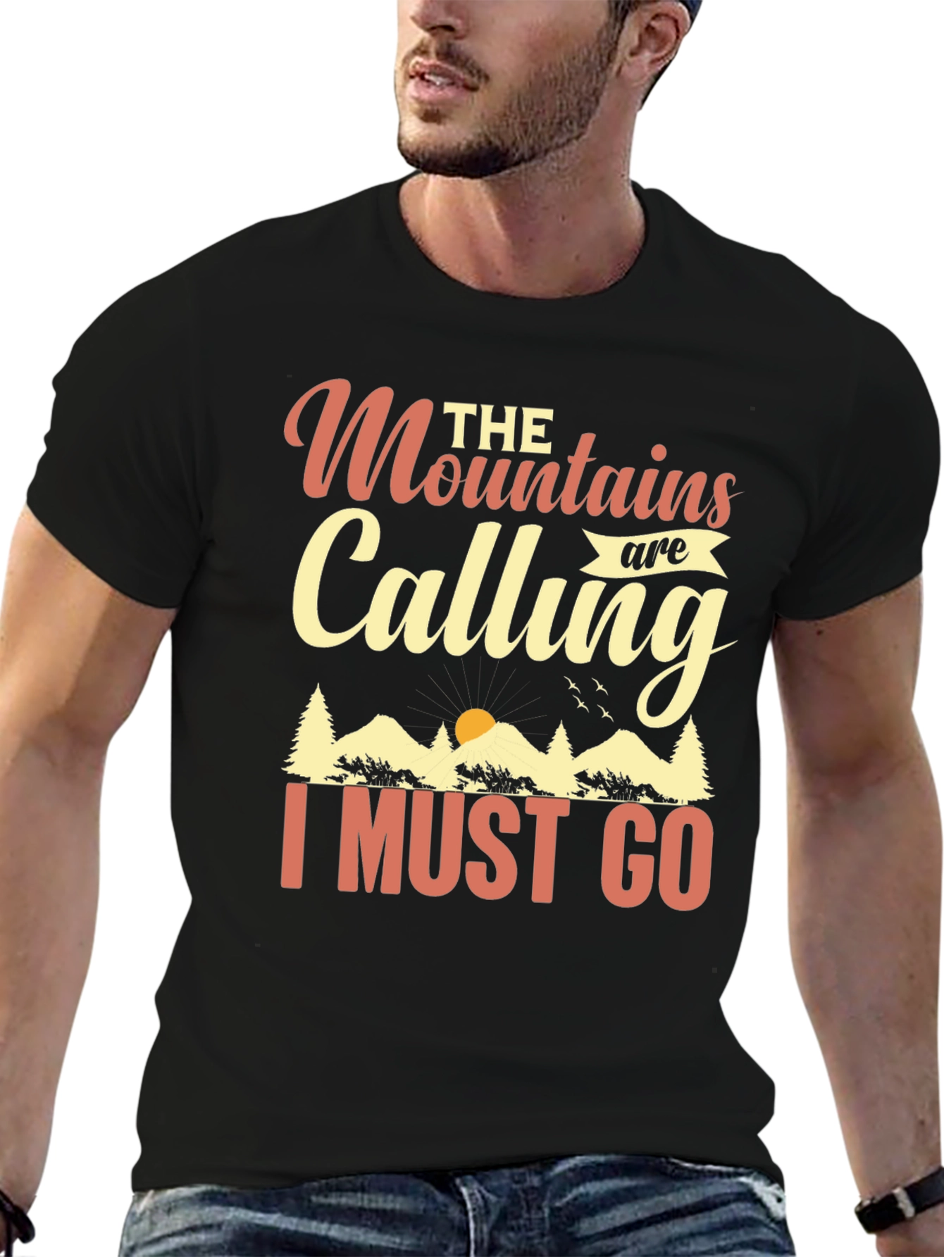 Mountains Calling Tee - Adventure Awaits!