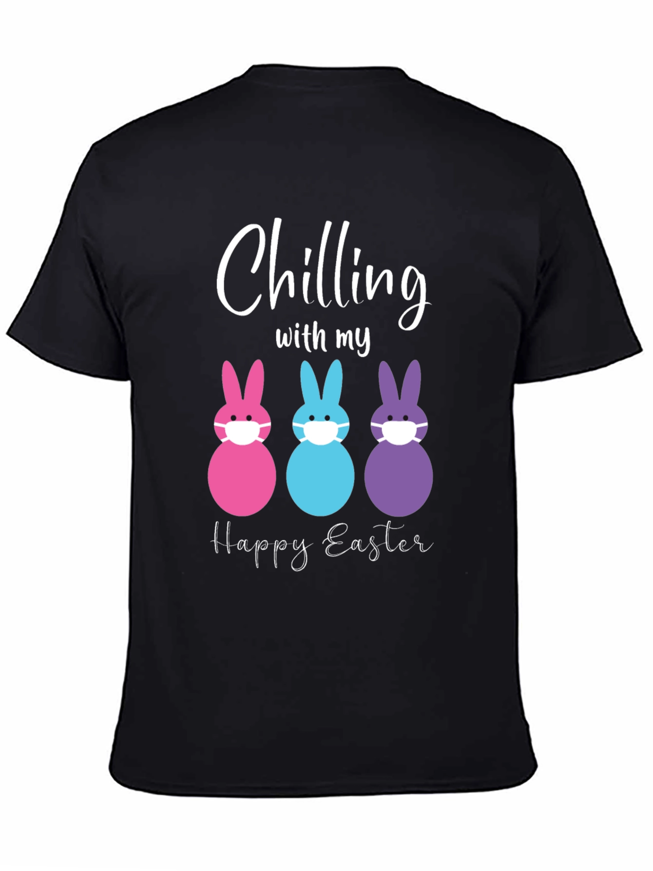 Chilling with my Happy Easter Bunny T-Shirt