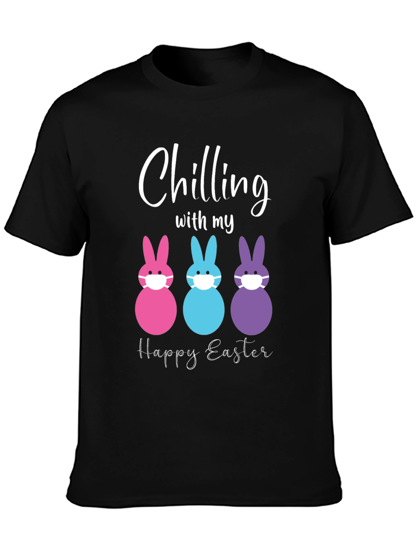 Chilling with my Happy Easter Bunny T-Shirt