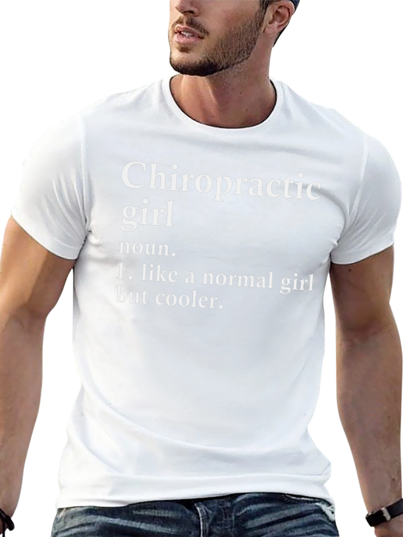 Chiropractic Girl T-Shirt - Cool & Unique