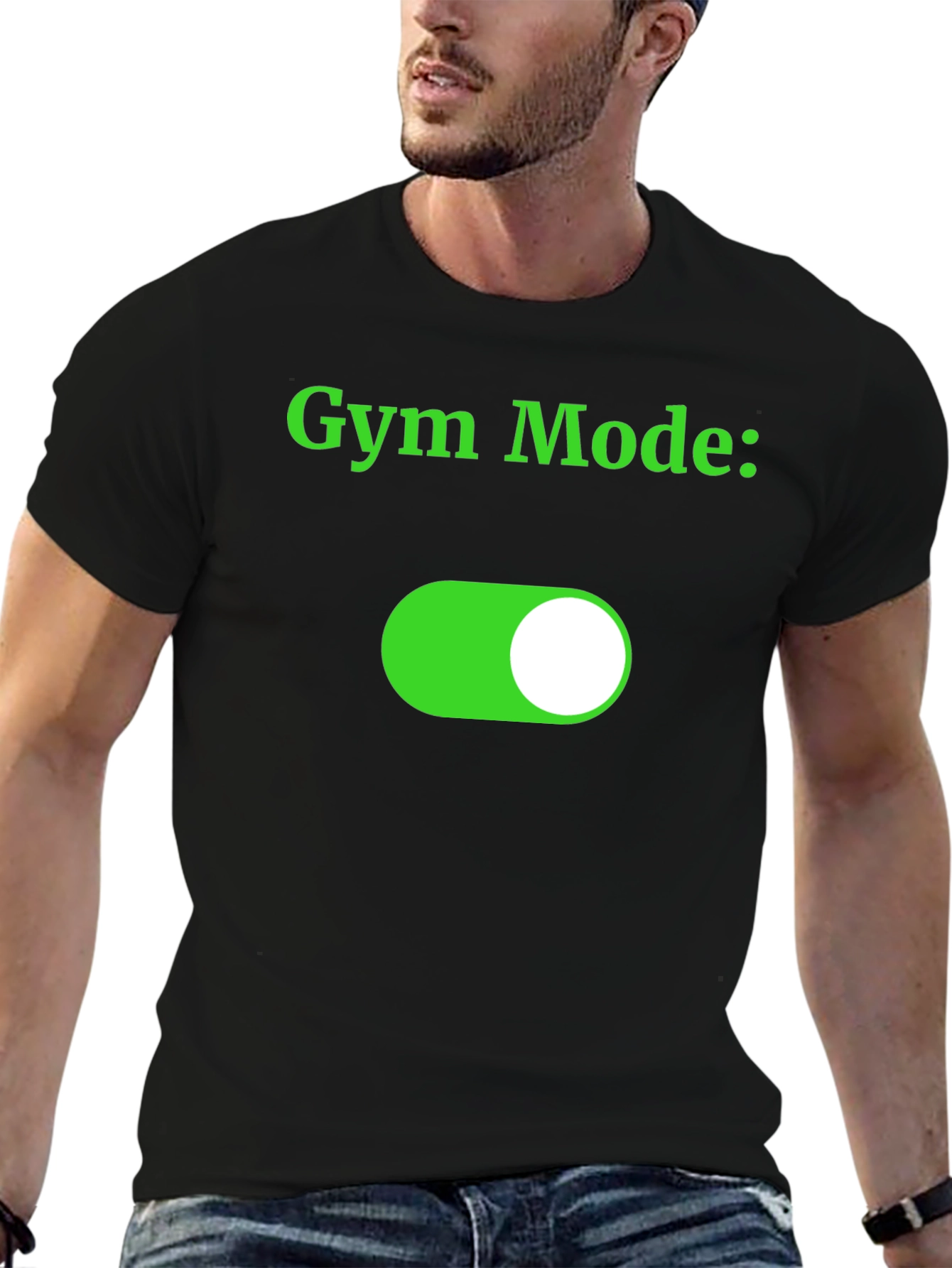 Gym Mode On Graphic T-Shirt