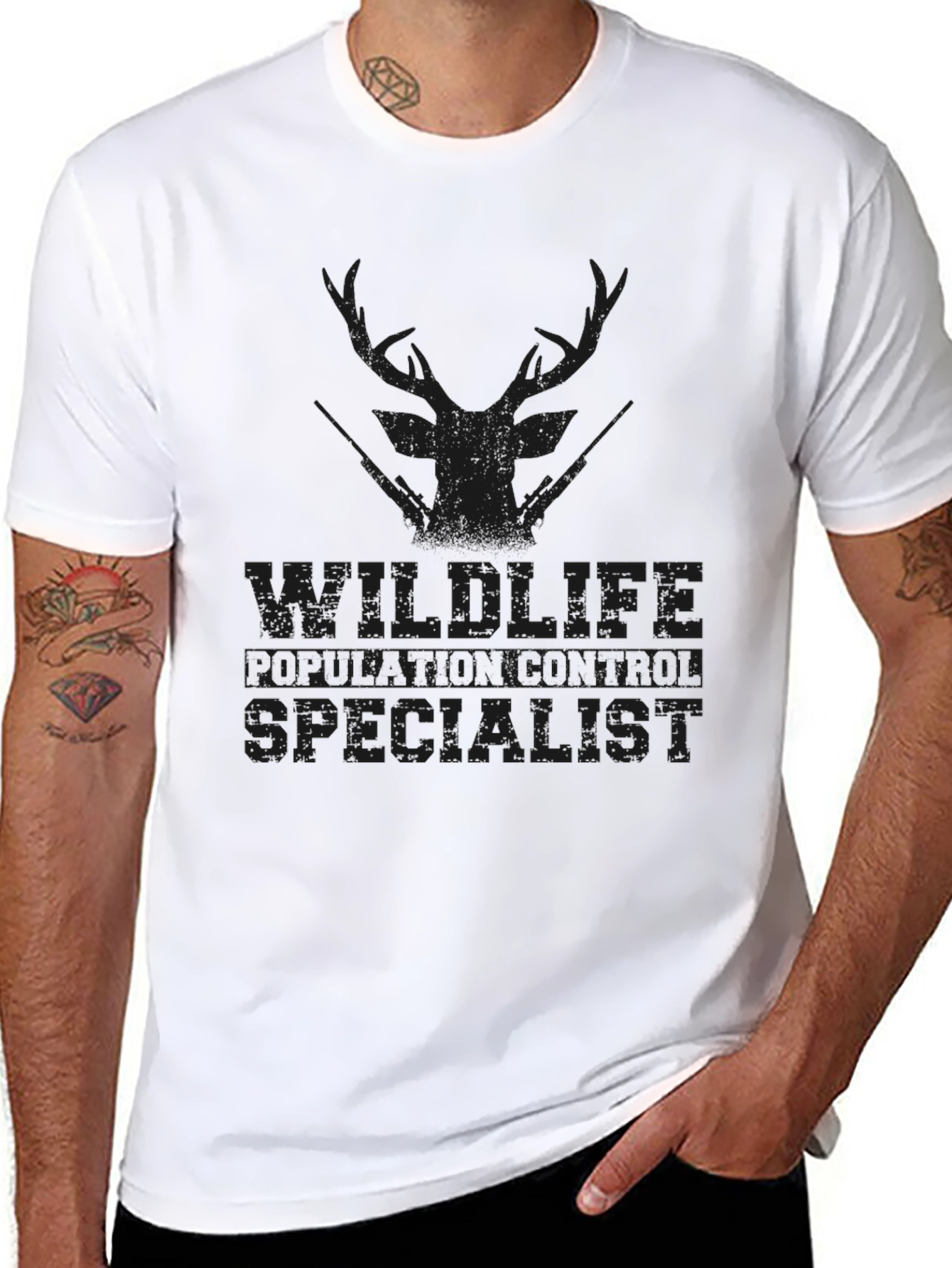 Wildlife Control Specialist Graphic T-Shirt