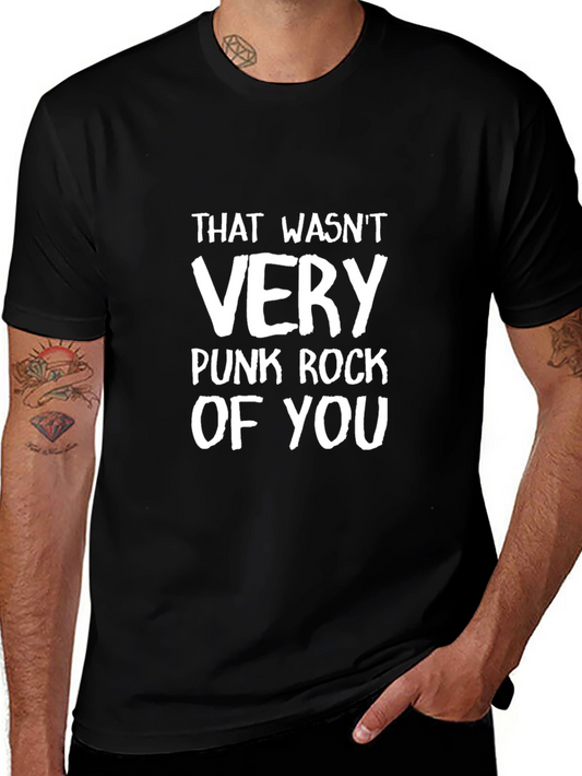 That Wasnt Very Punk Rock T-Shirt
