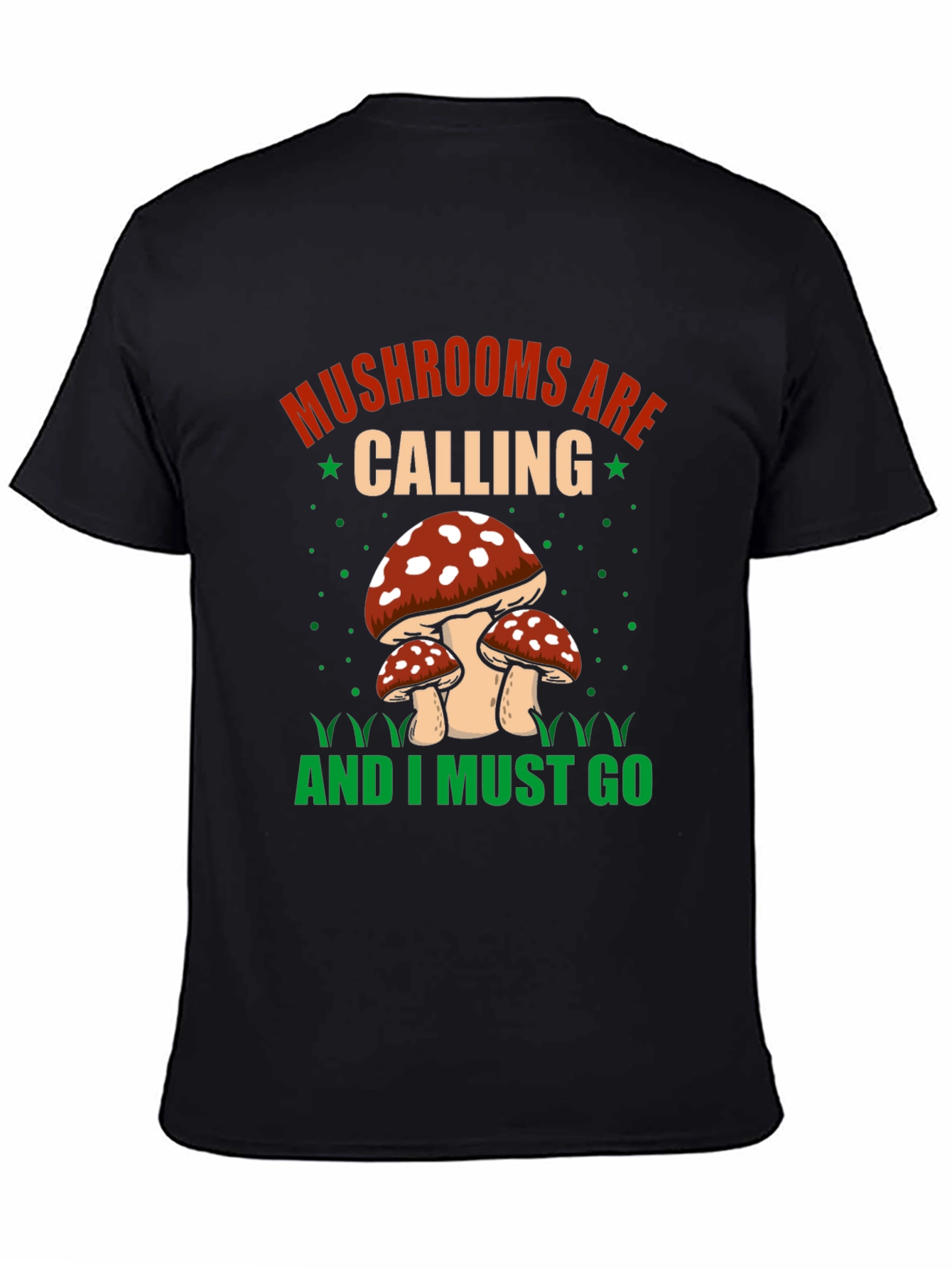 Mushroom Lovers T-Shirt: Mushrooms are Calling