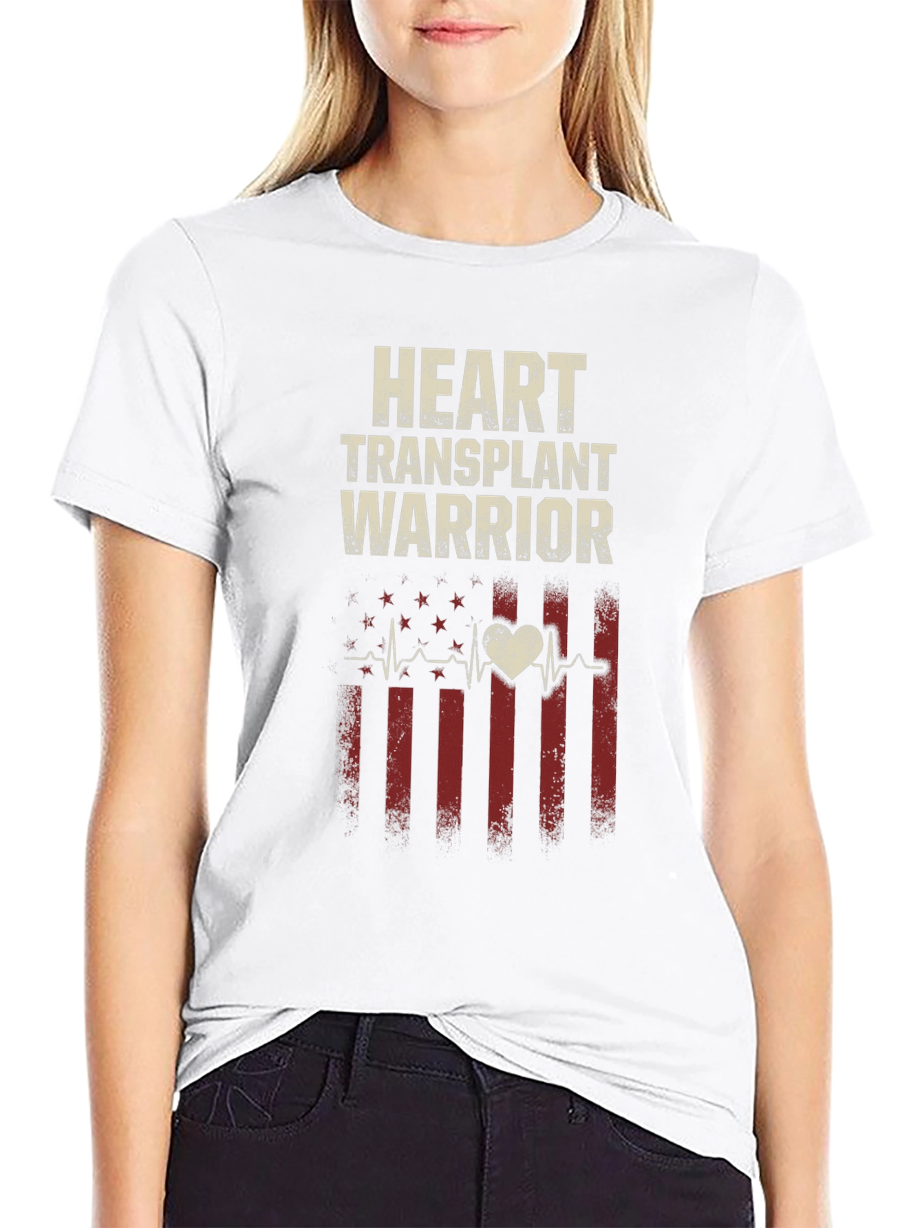 Heart Transplant Warrior Graphic Tee