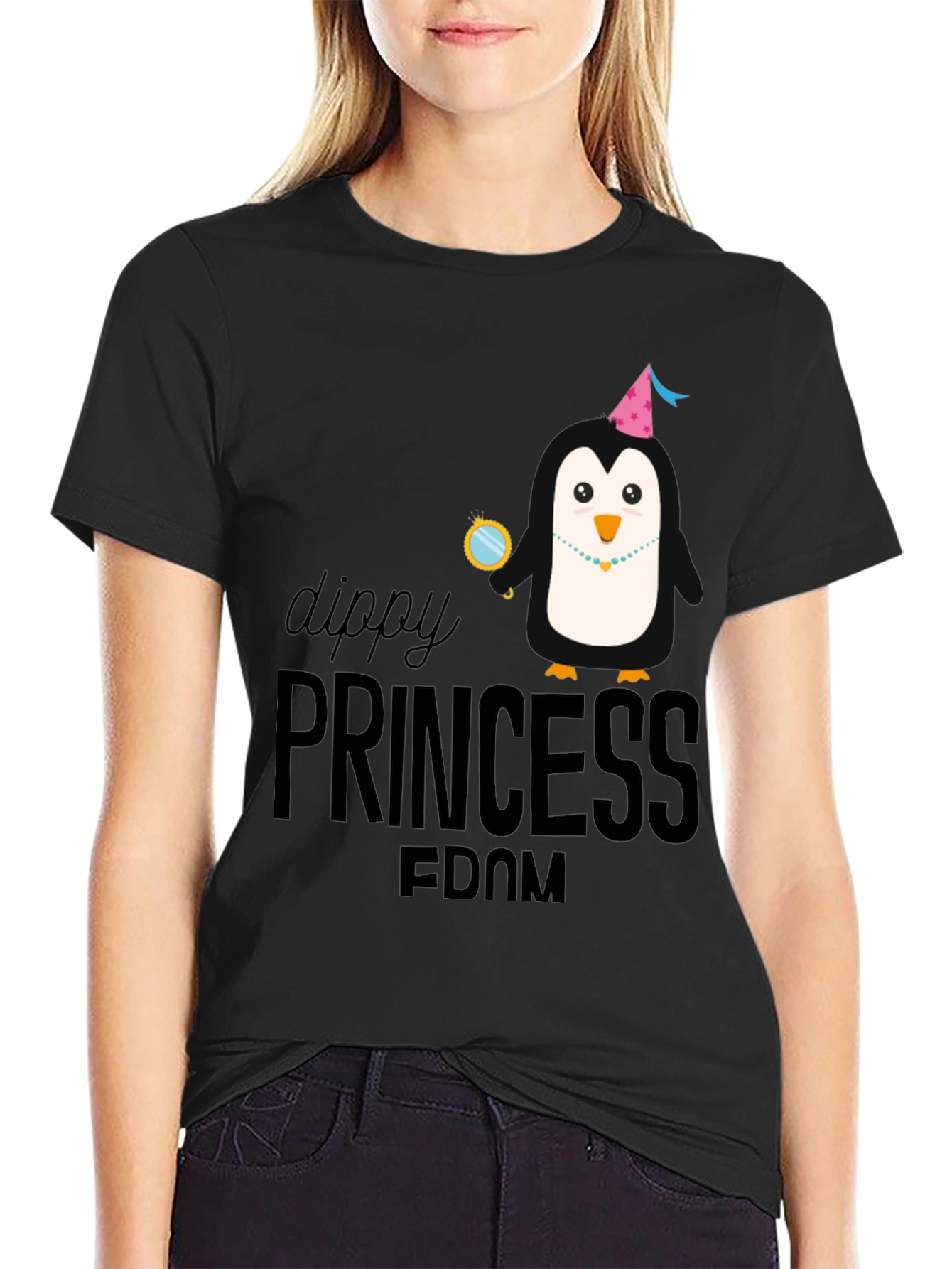 Dippy Princess Penguin T-Shirt