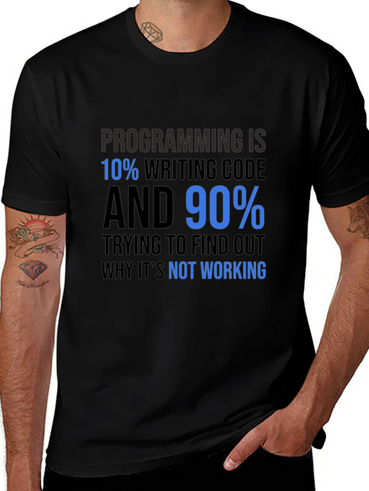 Programming Humor Graphic T-Shirt