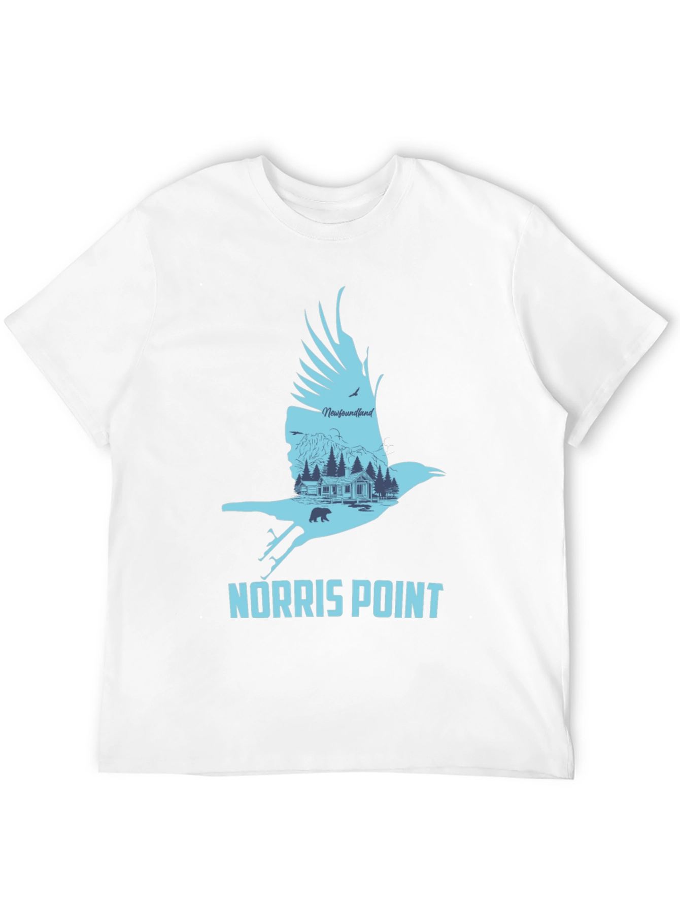 Norris Point Raven T-Shirt - Newfoundland Graphic Tee