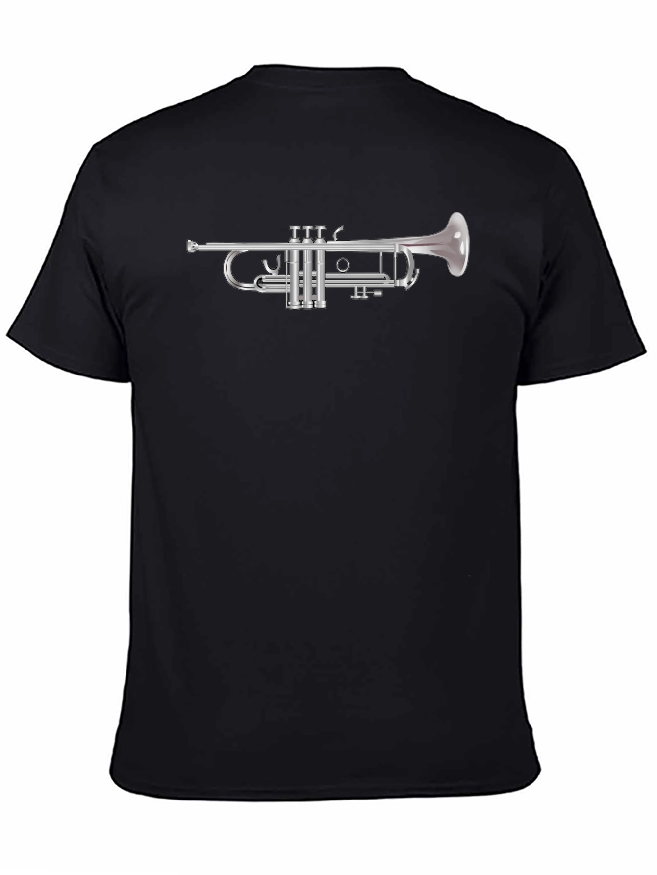 Trumpet Graphic T-Shirt - Music Lover Tee