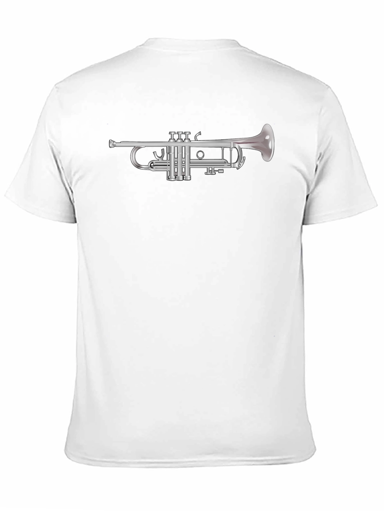 Trumpet Graphic T-Shirt - Music Lover Tee