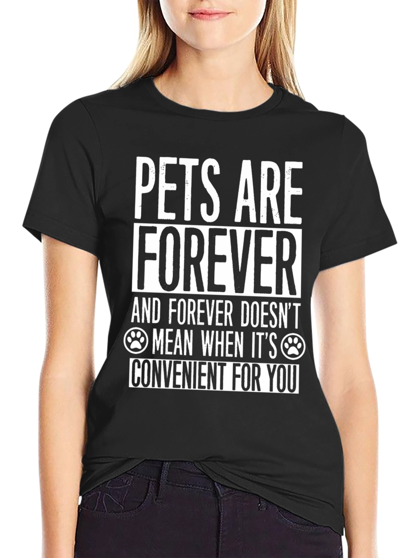 Pets Are Forever Graphic T-Shirt