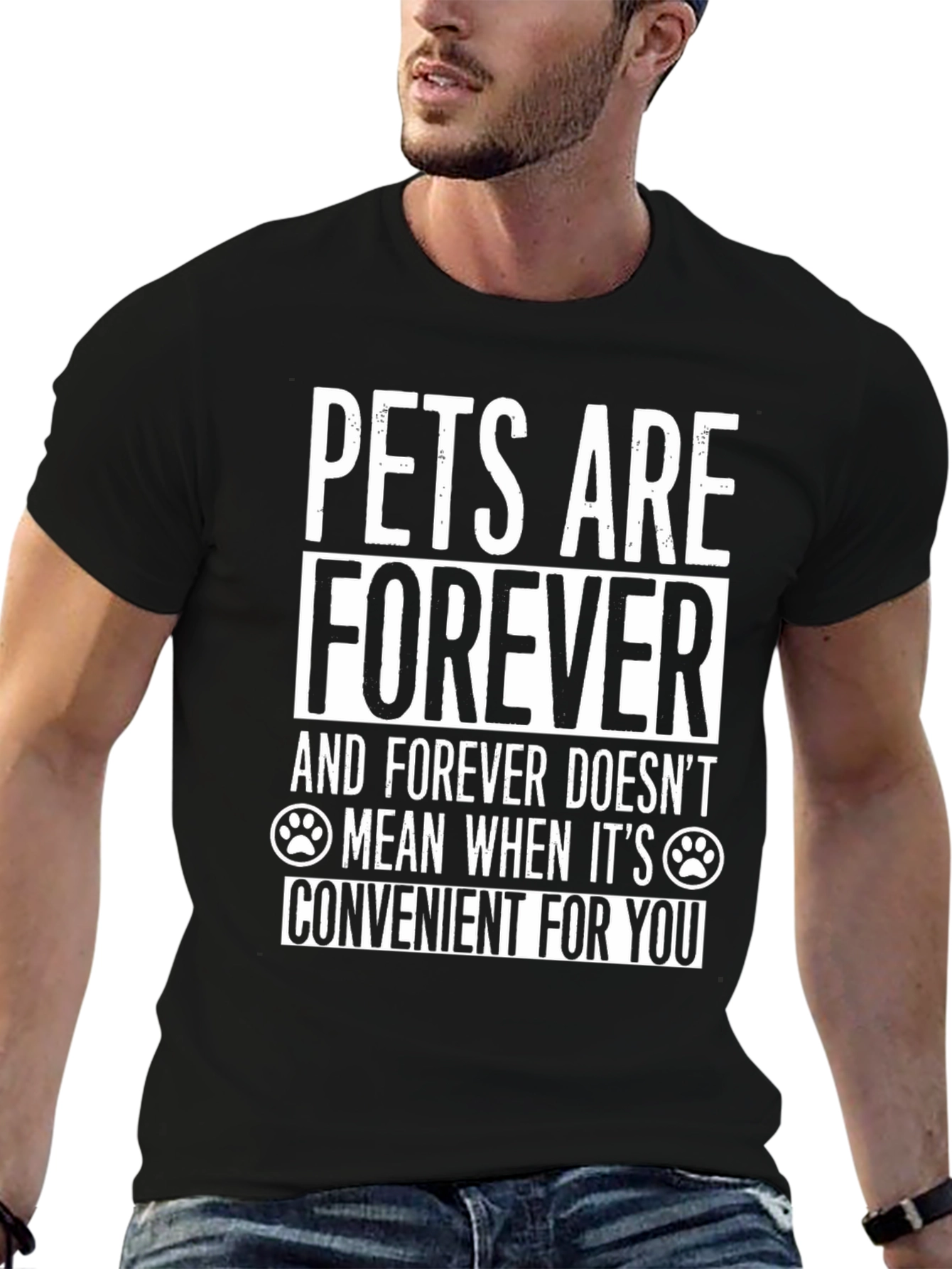Pets Are Forever Graphic T-Shirt