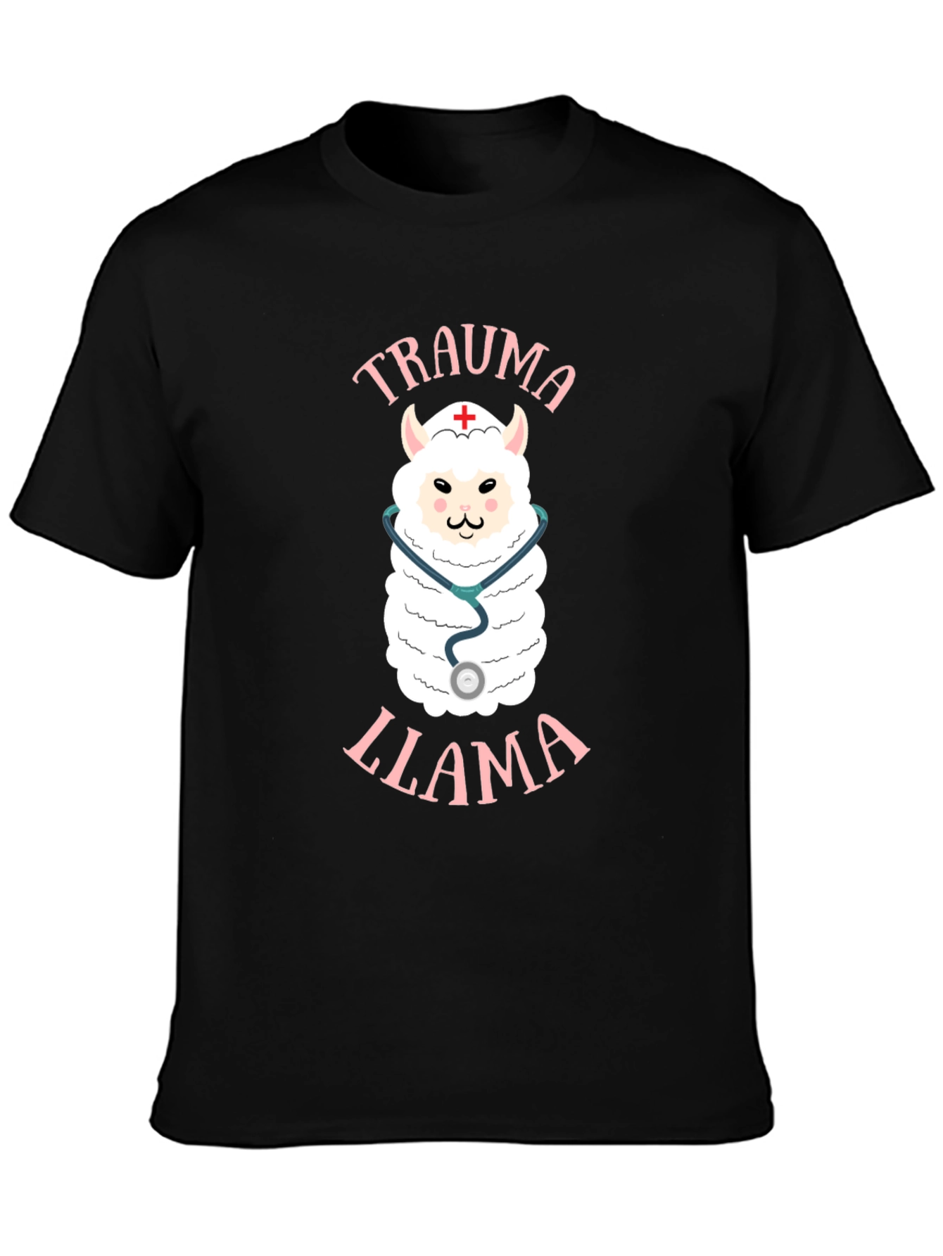 Trauma Llama T-Shirt - Nurse Alpaca Tee
