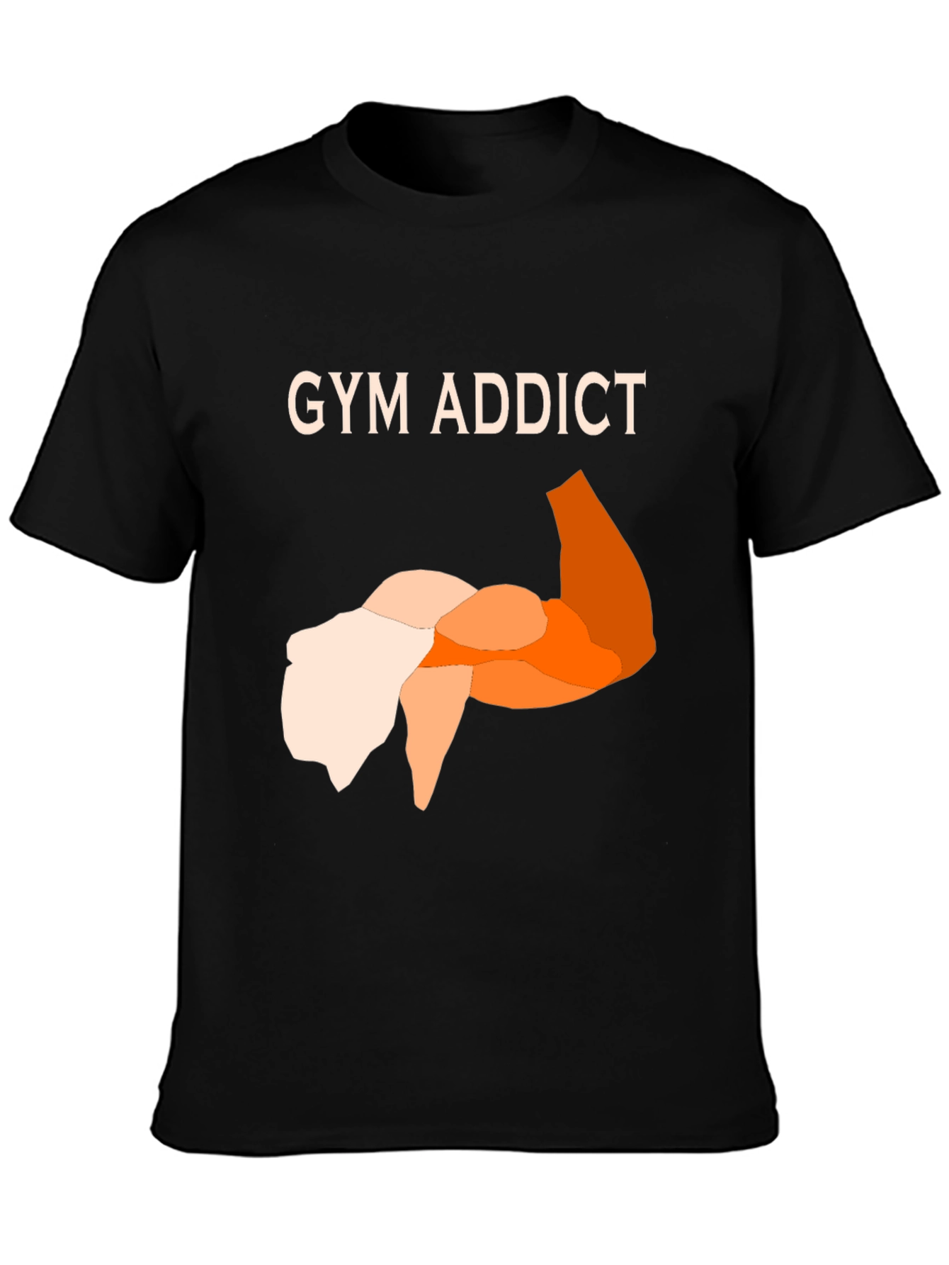 Gym Addict Graphic T-Shirt - Fitness Apparel