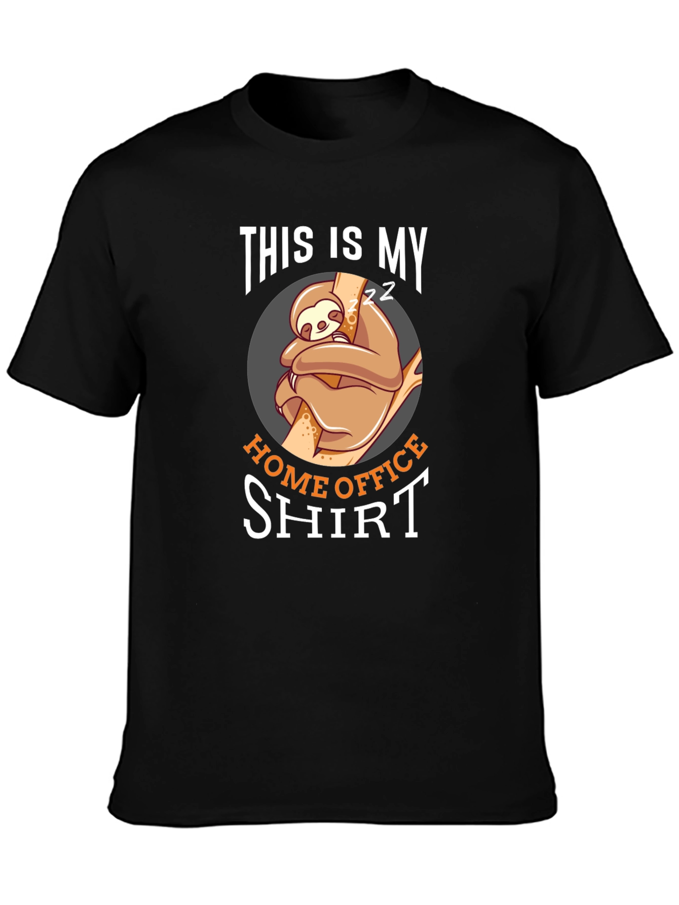Home Office Sloth T-Shirt