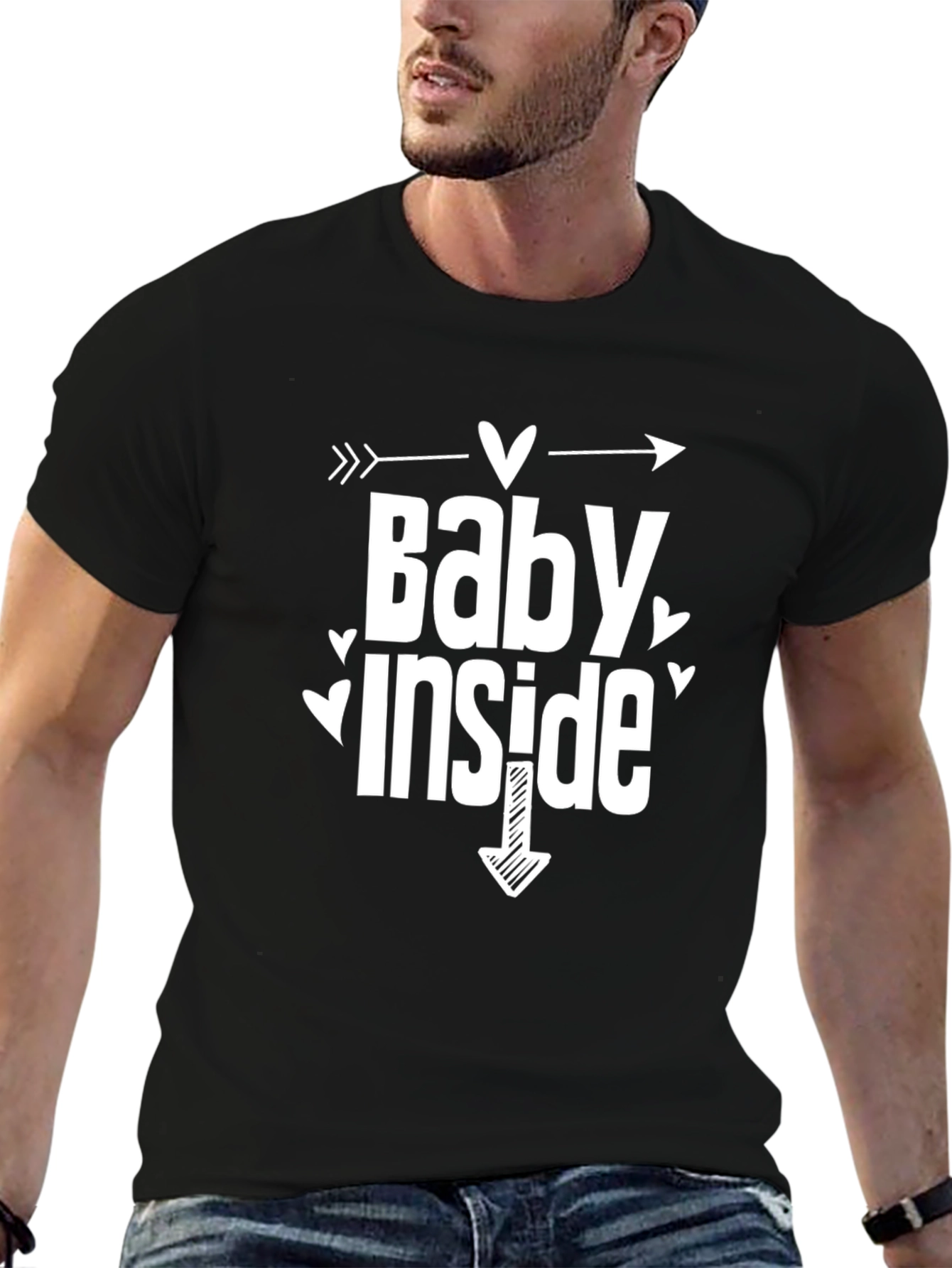 Baby Inside Graphic Tee - Expecting Dad