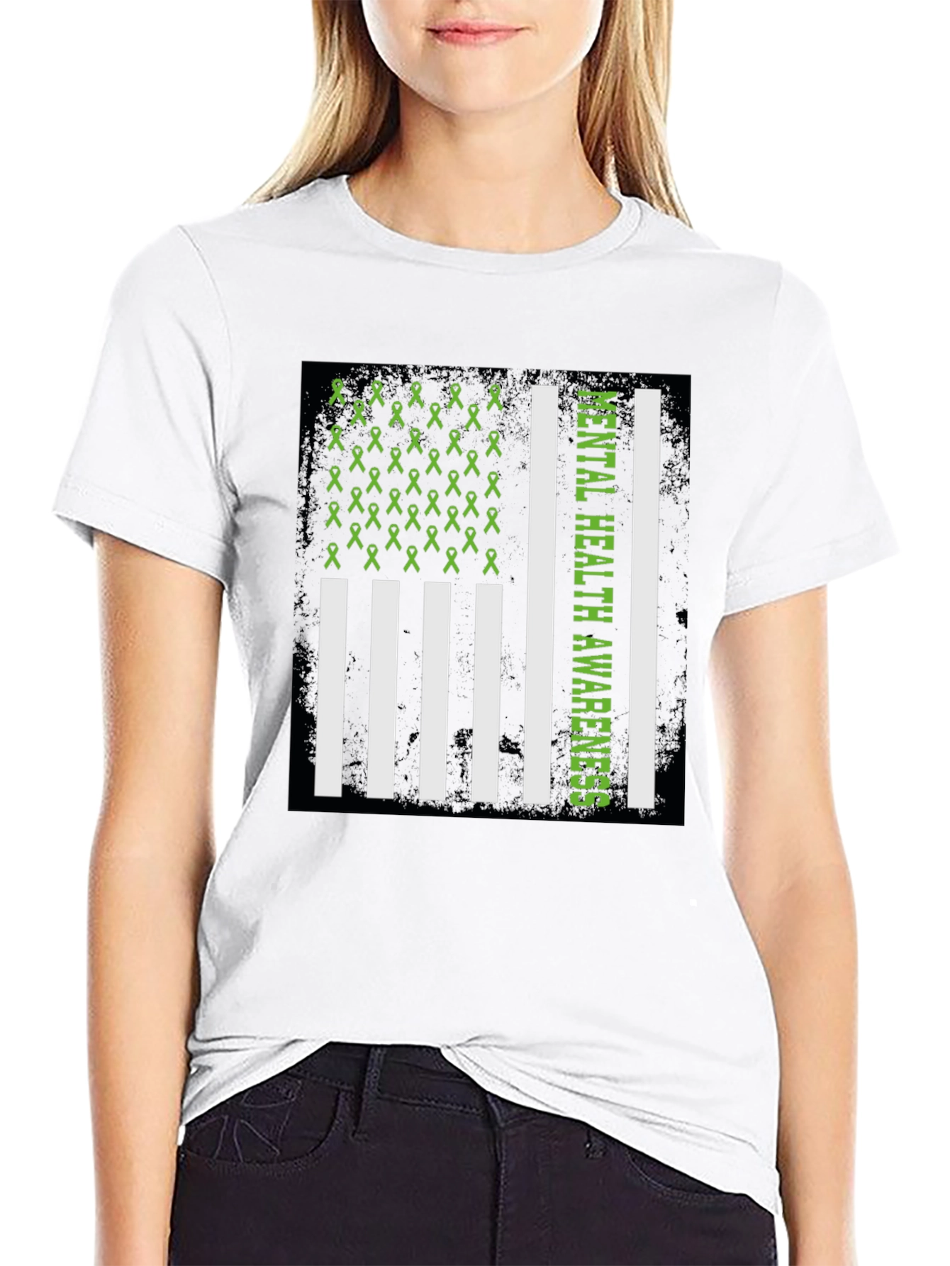 Mental Health Awareness Flag T-Shirt