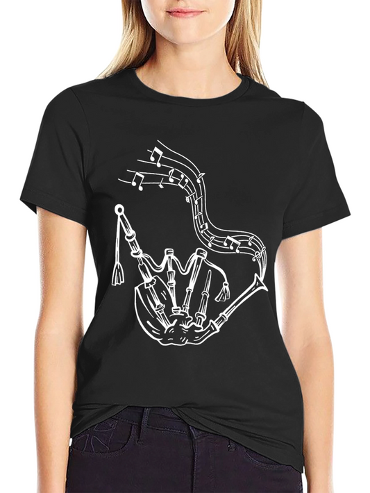 Bagpipe Music T-Shirt - Scottish Pride