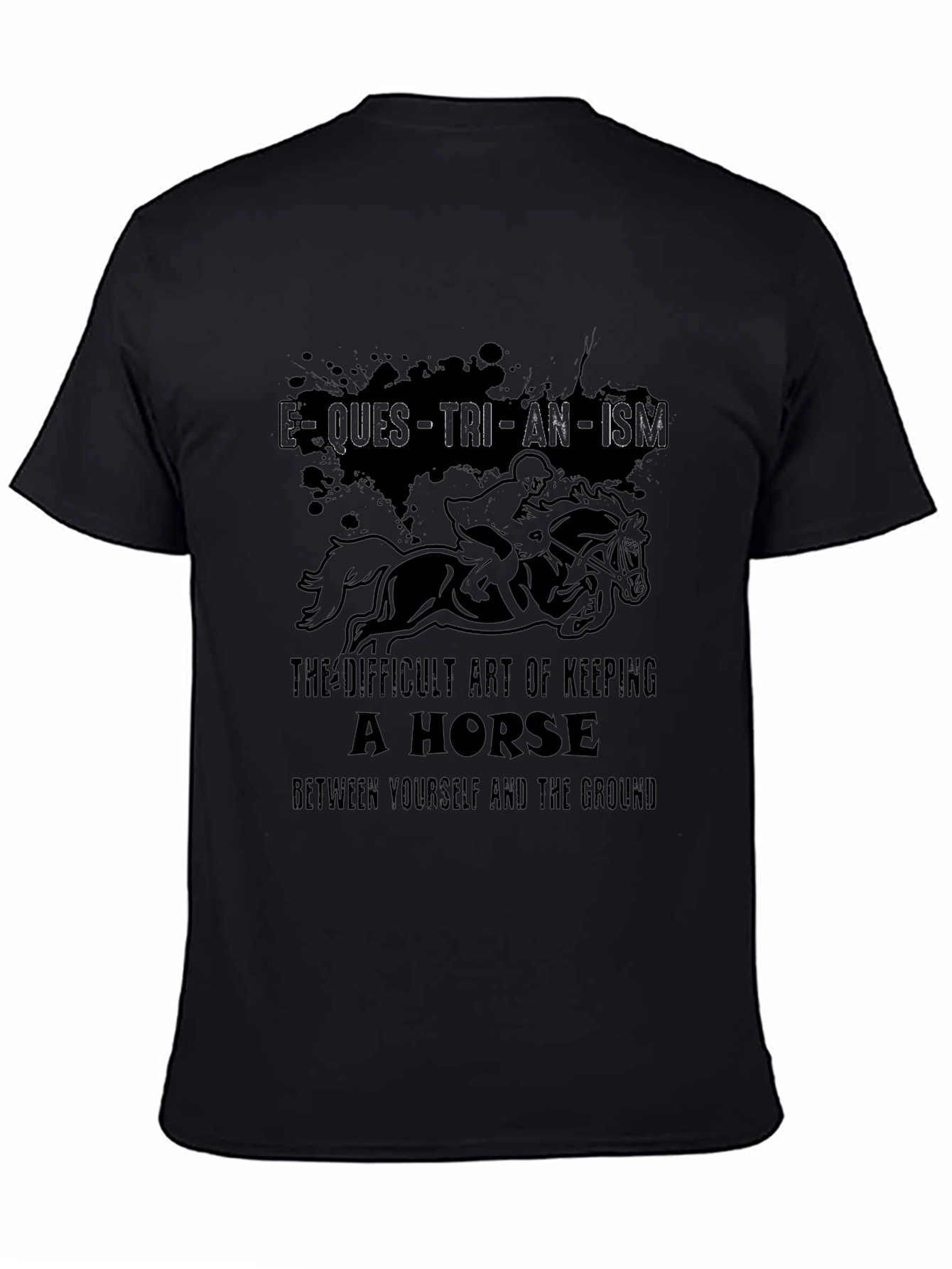 Equestrianism Graphic Tee - Horse Lovers Gift