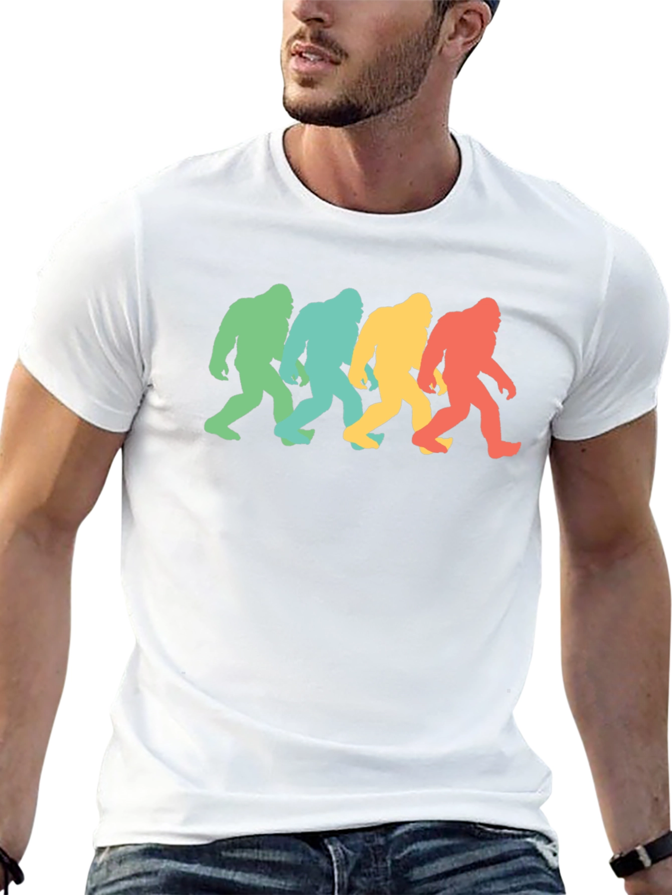 Retro Bigfoot Squad Graphic Tee