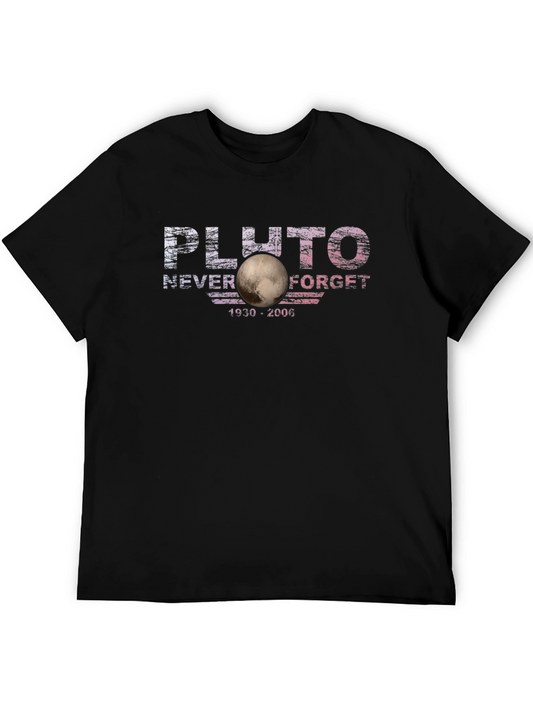 Pluto Never Forget T-Shirt - Science History Tee